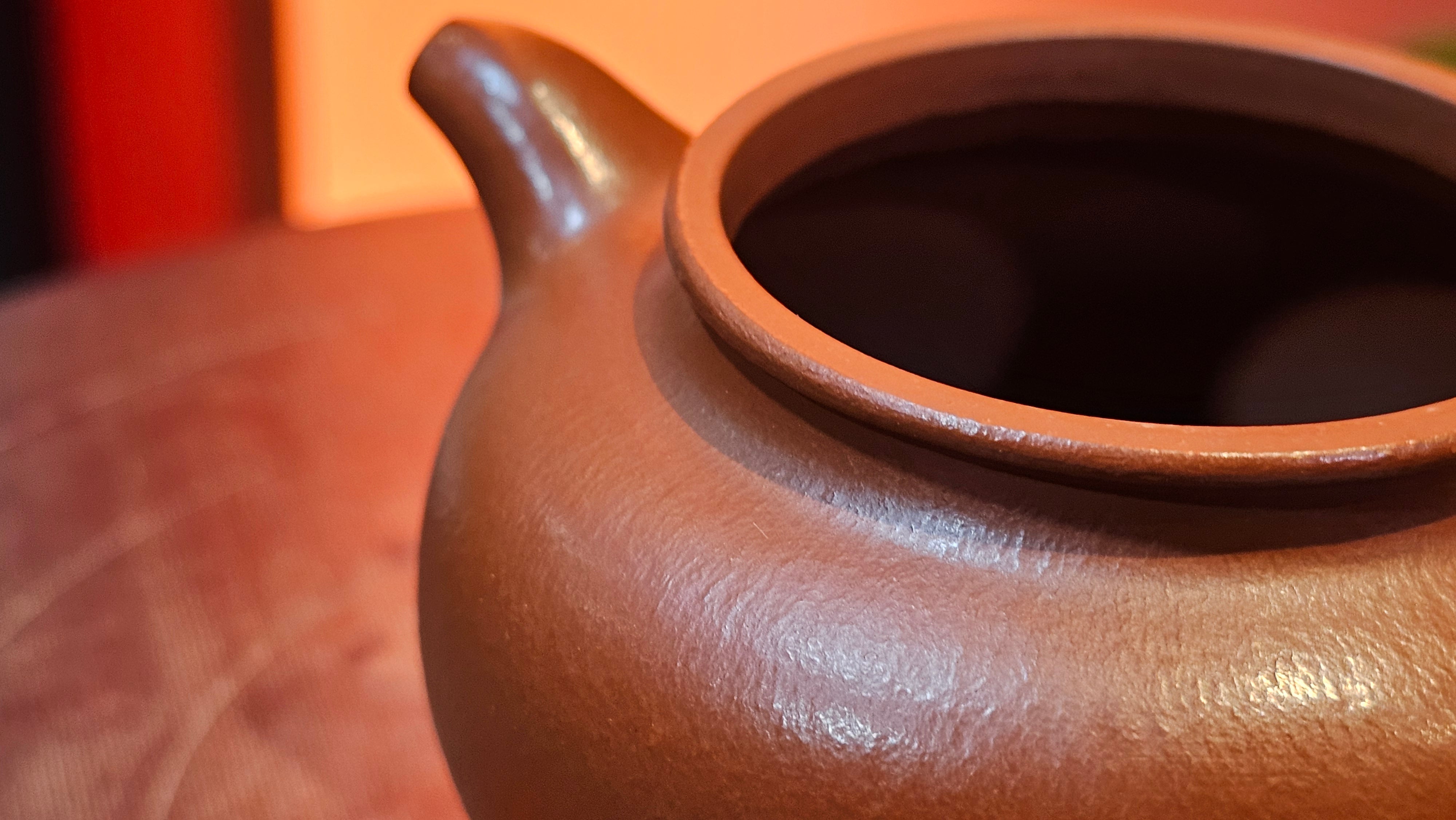 Duo Zhi 掇只, 120.7ml, Xiao Mei Yao Zhu Ni 小煤窑朱泥, by our Collaborative Craftsman Wang Xing 王兴 ~ Congratulations!to Prof Q.H., 0053hrs 19th August 2025, Hanoi! Vietnam🇻🇳.