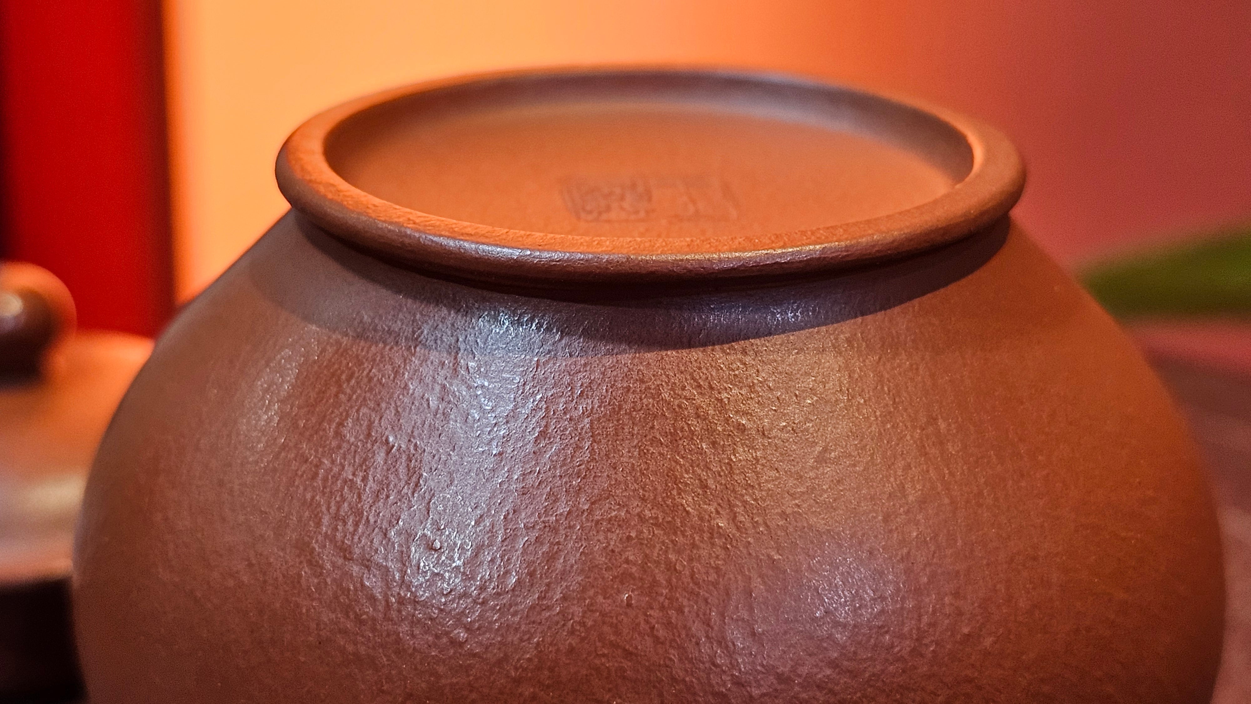 Duo Zhi 掇只, 120.7ml, Xiao Mei Yao Zhu Ni 小煤窑朱泥, by our Collaborative Craftsman Wang Xing 王兴 ~ Congratulations!to Prof Q.H., 0053hrs 19th August 2025, Hanoi! Vietnam🇻🇳.