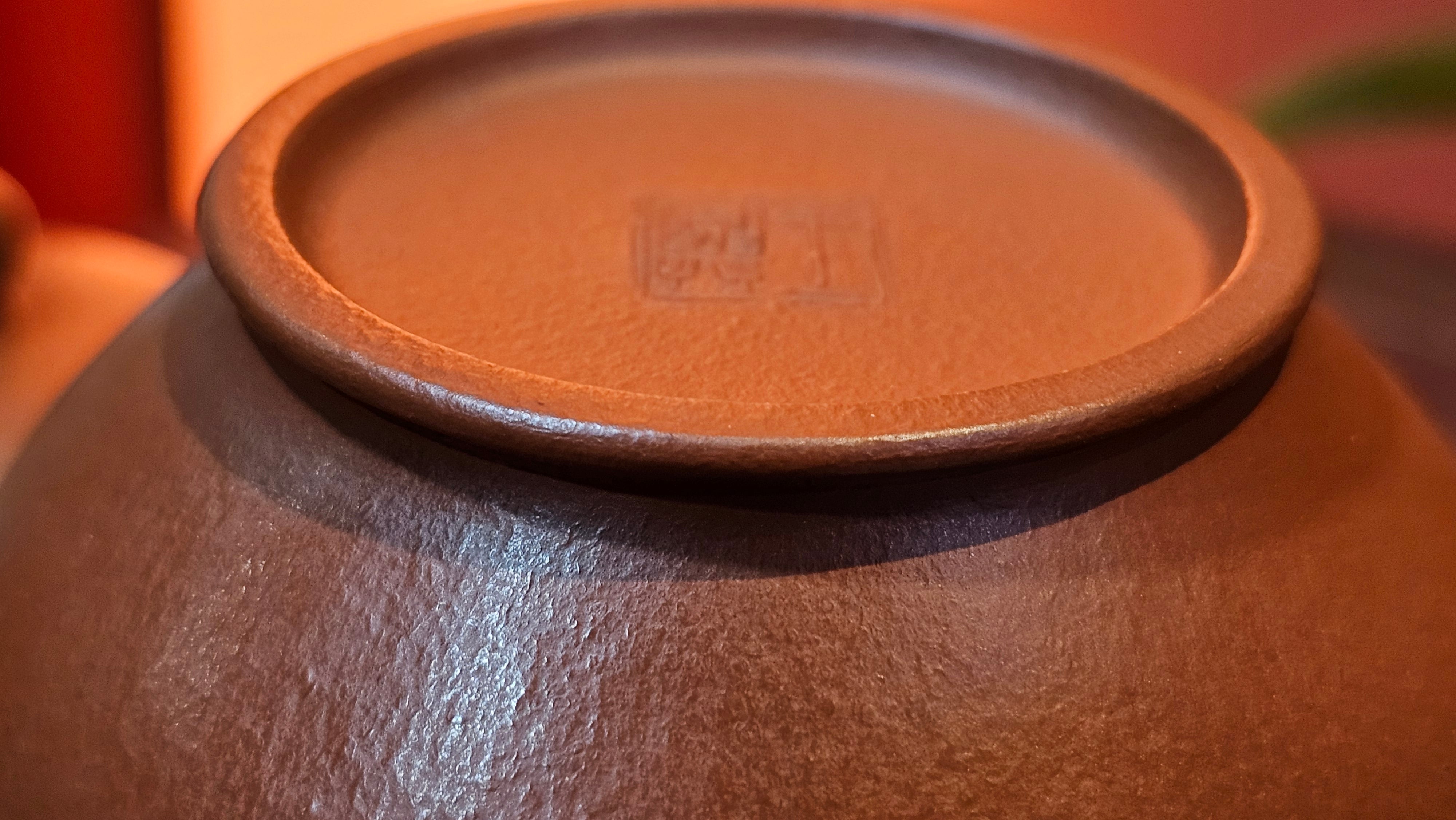 Duo Zhi 掇只, 120.7ml, Xiao Mei Yao Zhu Ni 小煤窑朱泥, by our Collaborative Craftsman Wang Xing 王兴 ~ Congratulations!to Prof Q.H., 0053hrs 19th August 2025, Hanoi! Vietnam🇻🇳.