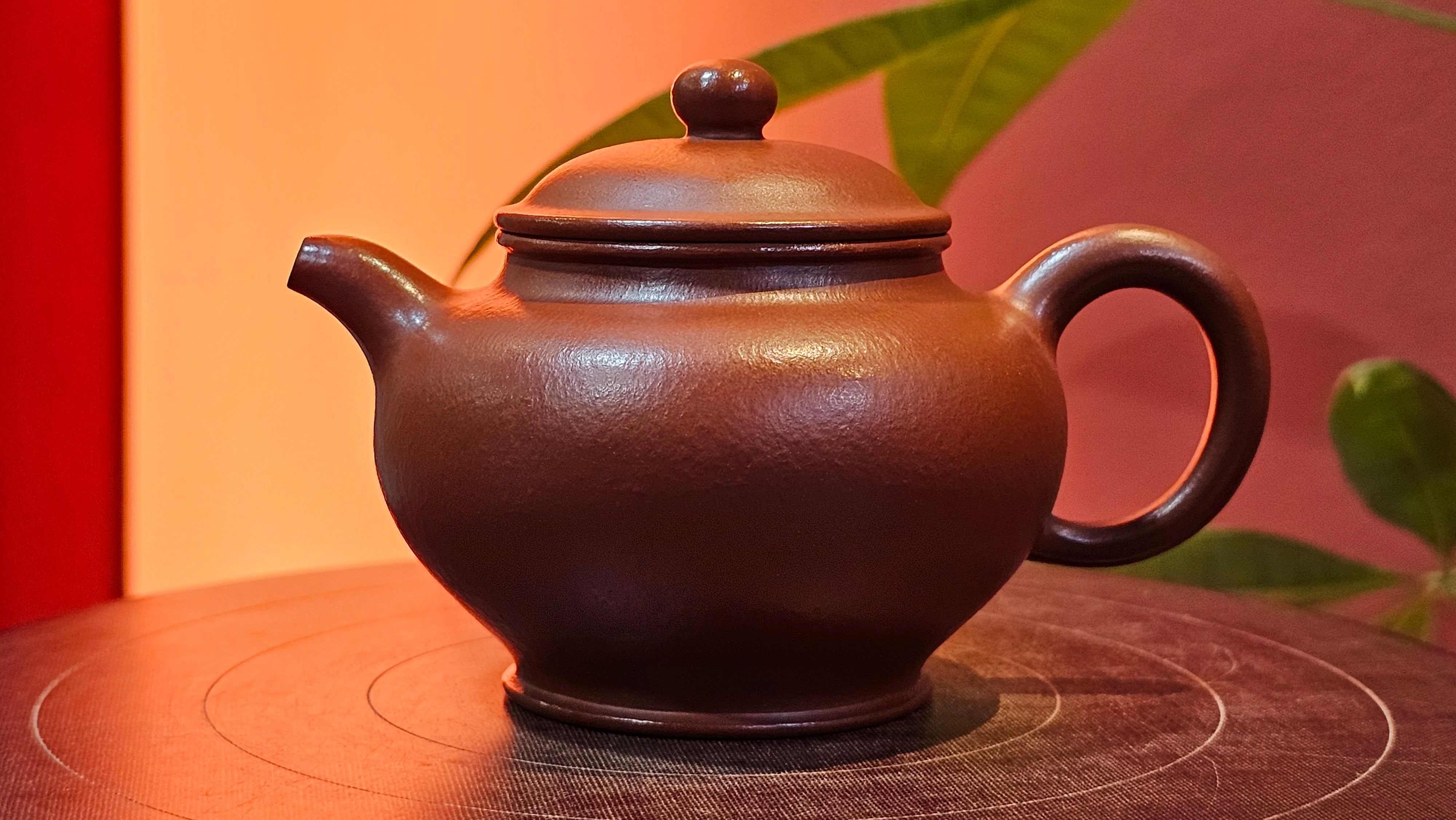 Duo Zhi 掇只, 120.7ml, Xiao Mei Yao Zhu Ni 小煤窑朱泥, by our Collaborative Craftsman Wang Xing 王兴 ~ Congratulations!to Prof Q.H., 0053hrs 19th August 2025, Hanoi! Vietnam🇻🇳.