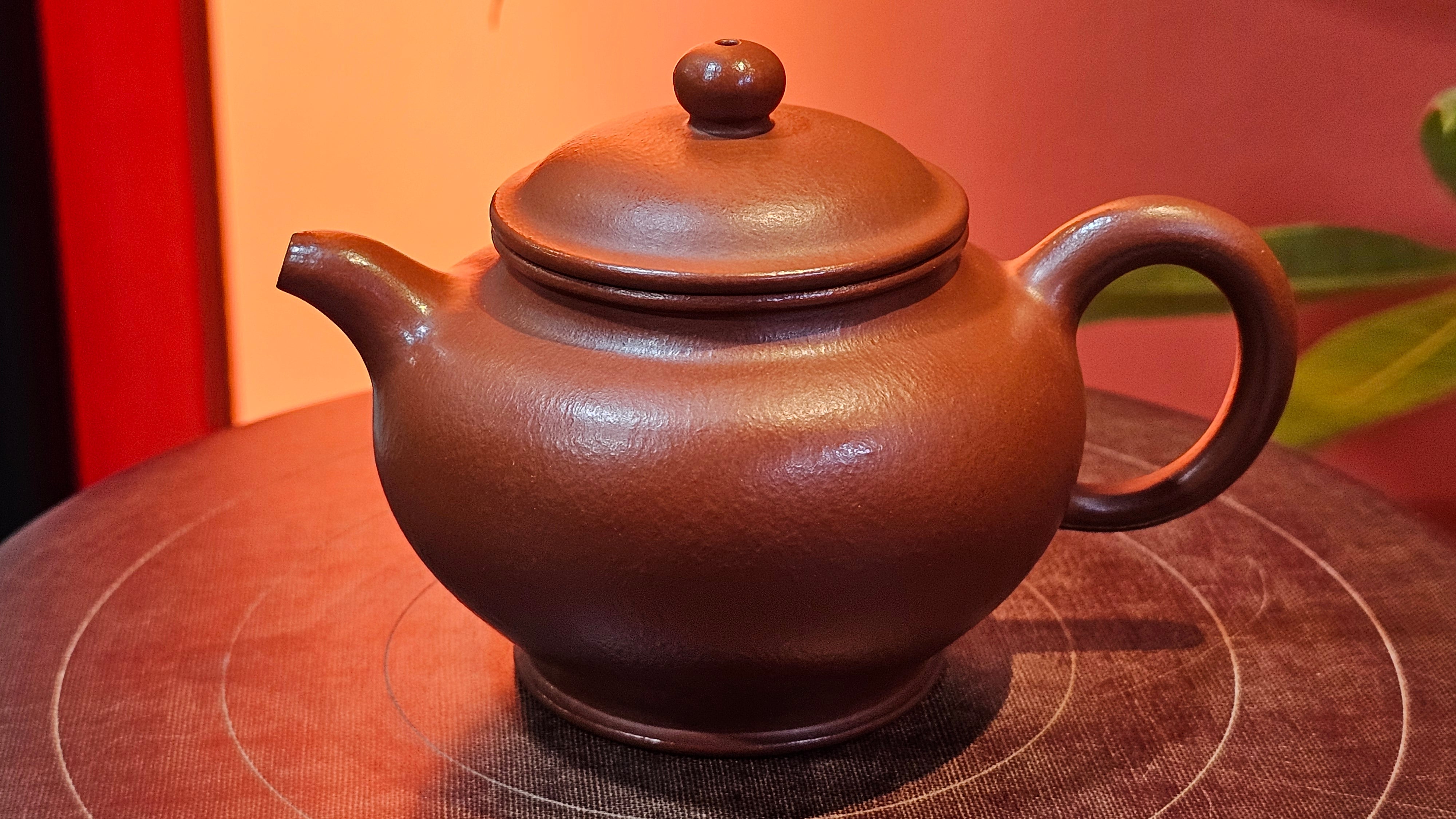 Duo Zhi 掇只, 120.7ml, Xiao Mei Yao Zhu Ni 小煤窑朱泥, by our Collaborative Craftsman Wang Xing 王兴 ~ Congratulations!to Prof Q.H., 0053hrs 19th August 2025, Hanoi! Vietnam🇻🇳.