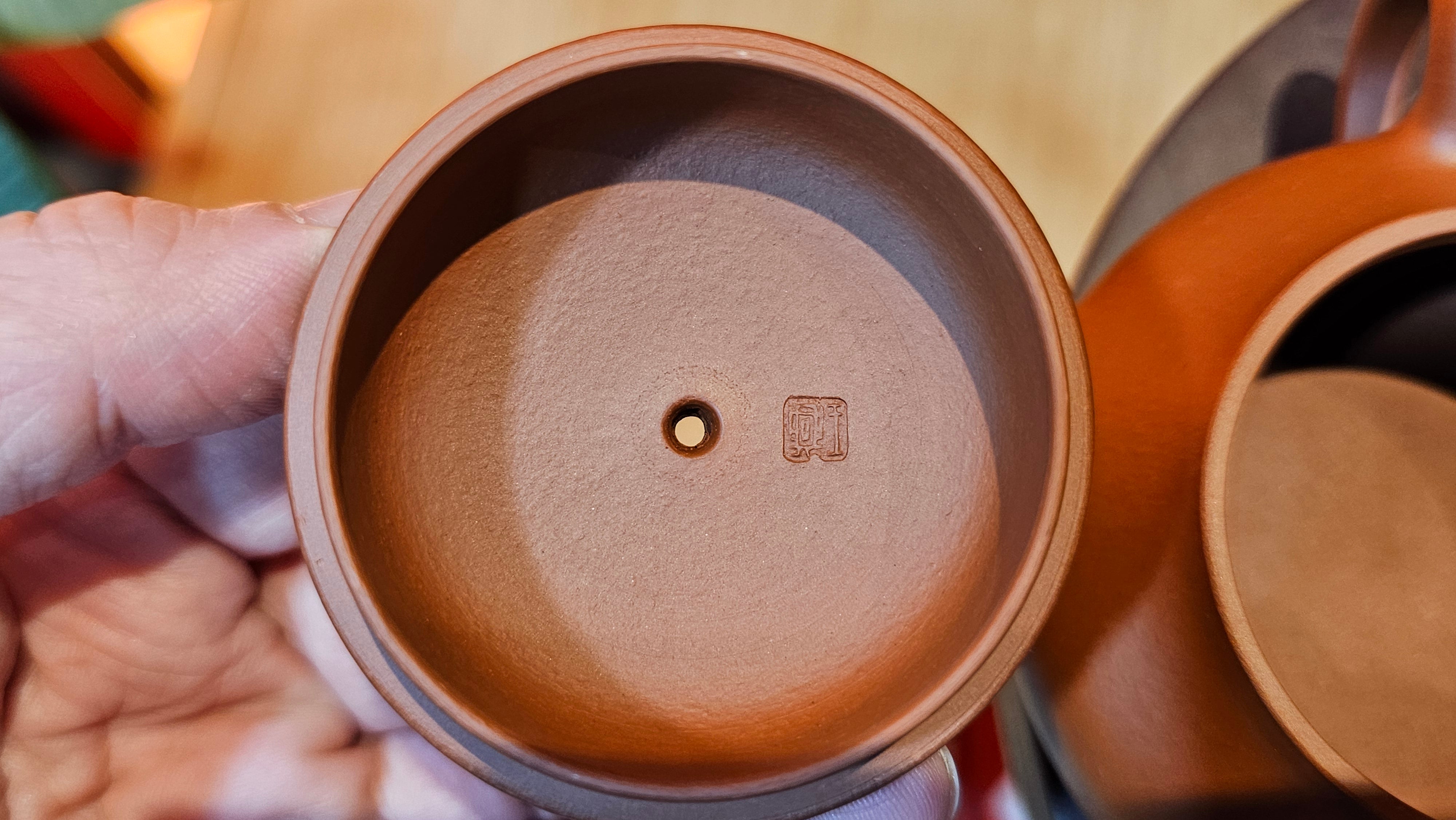 Ming Lu 明炉, 127.5ml, Xiao Mei Yao Zhu Ni 小煤窑朱泥, by our Collaborative Craftsman Wang Xing 王兴 ~!Congratulations to Ms K.L.! 2245hrs 3rd Sept 2025, Cardiff, Wales🇬🇧!