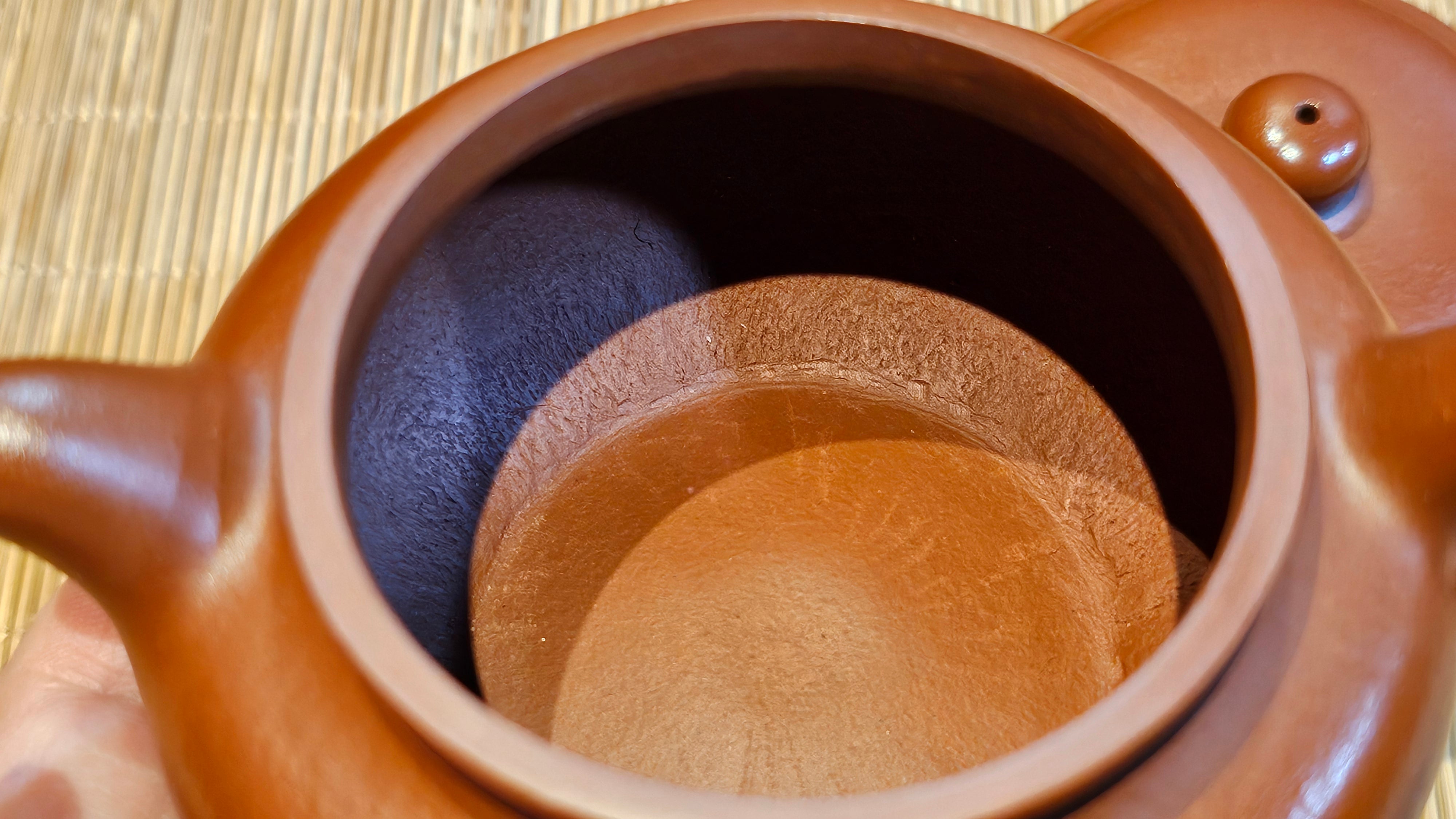 Fang Gu 仿古, 155.1ml, Xiao Mei Yao Zhu Ni 小煤窑朱泥, by Craftsman Shi Yun 石芸 ~ Congratulations to!Mr A.T.! 1239hrs 21st Aug 2025, Elsbethen! Austria🇦🇹.