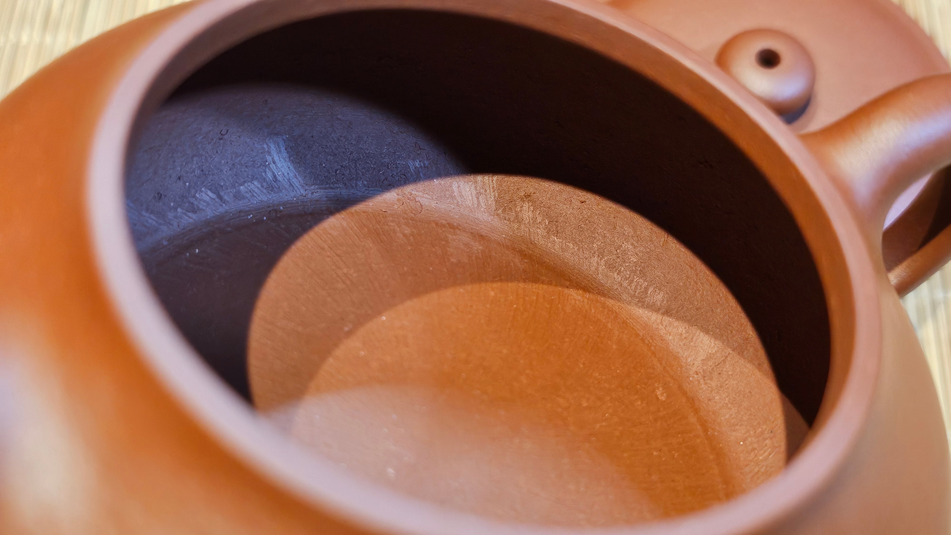 Ming Lu 明炉, 127.5ml, Xiao Mei Yao Zhu Ni 小煤窑朱泥, by our Collaborative Craftsman Wang Xing 王兴 ~!Congratulations to Ms K.L.! 2245hrs 3rd Sept 2025, Cardiff, Wales🇬🇧!