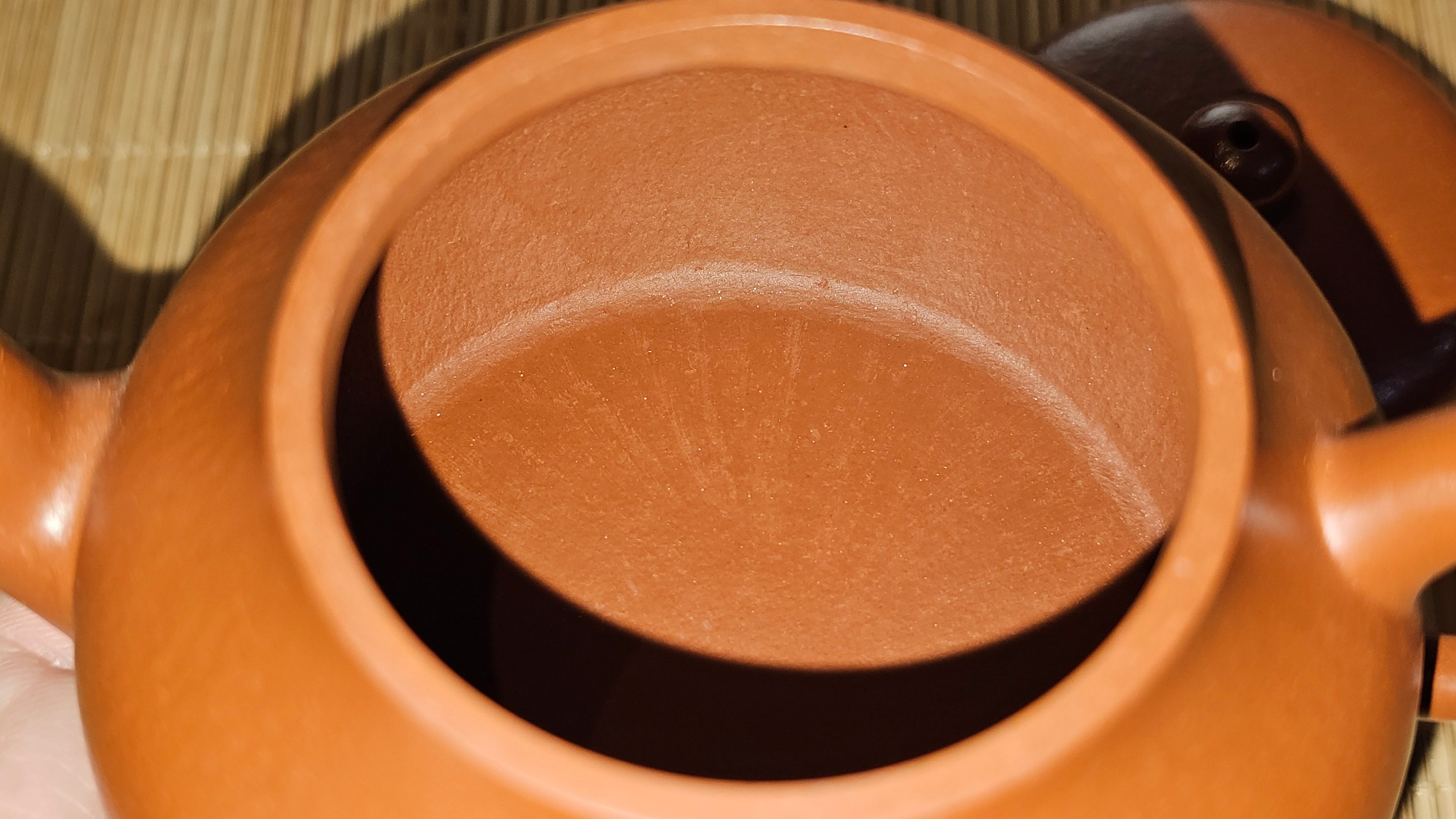 Jun De 君德, 123.4ml, Xiao Mei Yao Zhu Ni 小煤窑朱泥,  by our Collaborative Senior Craftsman Chen Yue Fei 陈跃飞 ~ Congratulations!to Mr E.C.G.! 2023hrs 13th Sept 2025! Singapore🇸🇬!