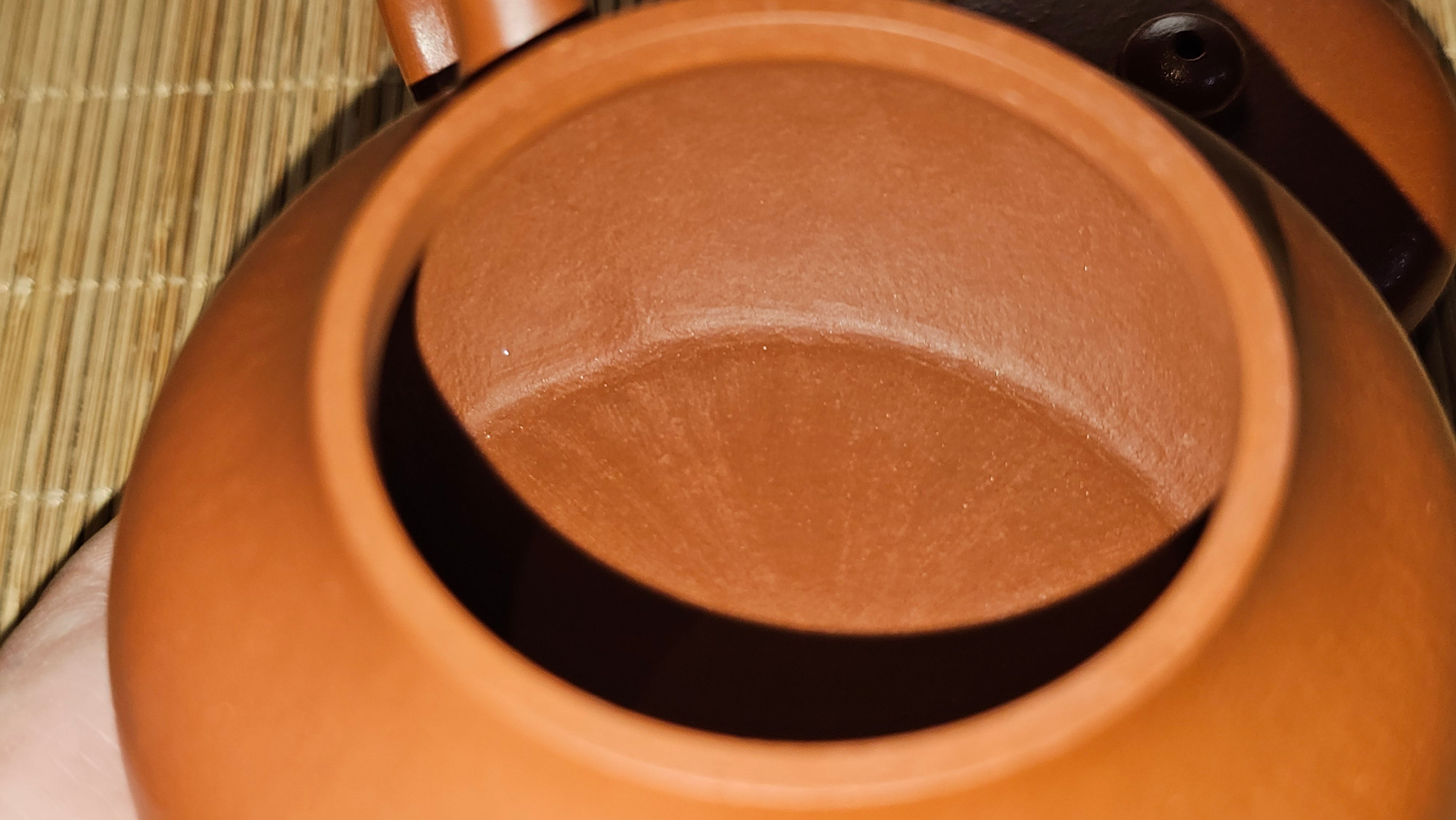 Jun De 君德, 123.4ml, Xiao Mei Yao Zhu Ni 小煤窑朱泥,  by our Collaborative Senior Craftsman Chen Yue Fei 陈跃飞 ~ Congratulations!to Mr E.C.G.! 2023hrs 13th Sept 2025! Singapore🇸🇬!