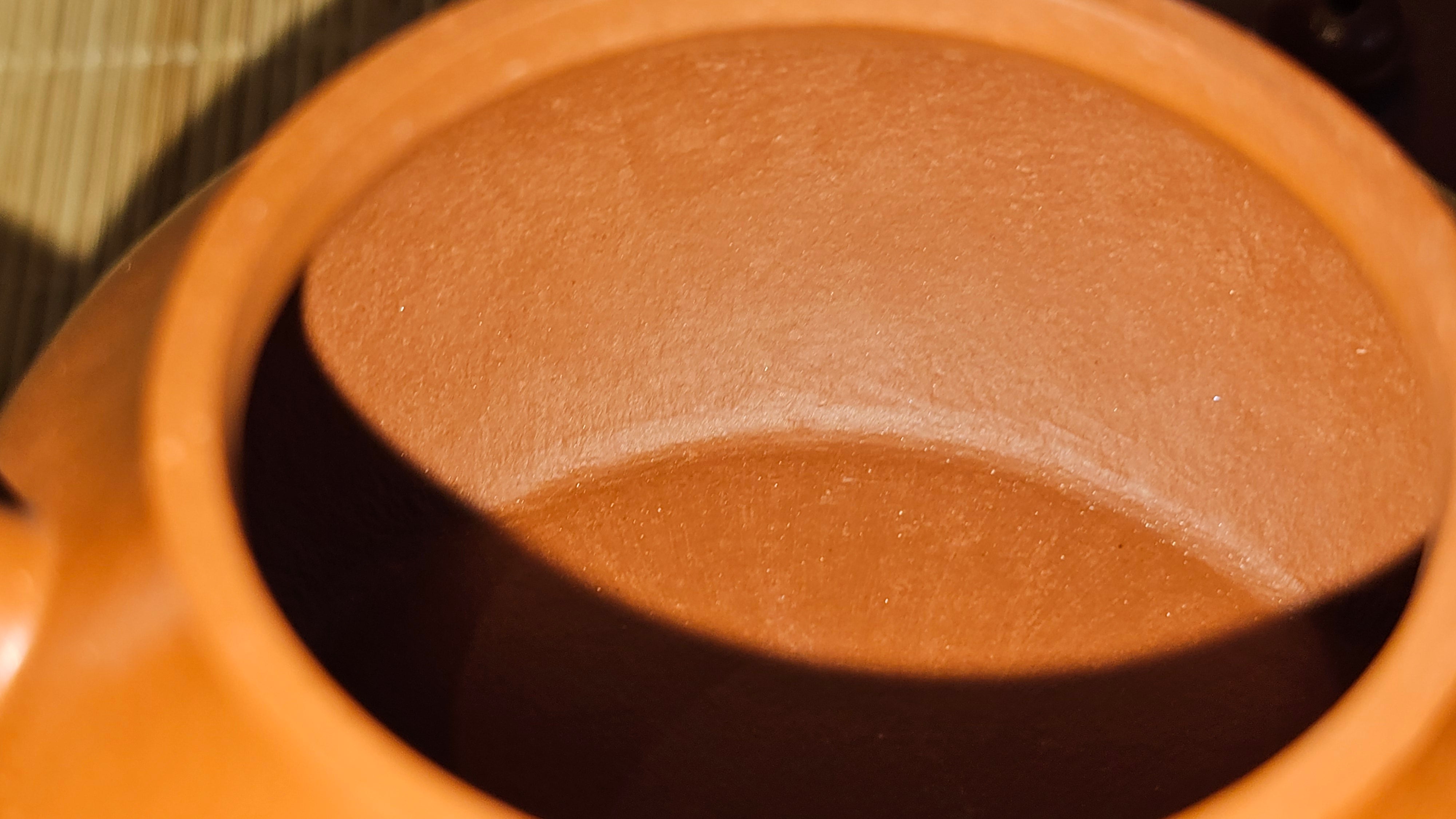 Jun De 君德, 123.4ml, Xiao Mei Yao Zhu Ni 小煤窑朱泥,  by our Collaborative Senior Craftsman Chen Yue Fei 陈跃飞 ~ Congratulations!to Mr E.C.G.! 2023hrs 13th Sept 2025! Singapore🇸🇬!