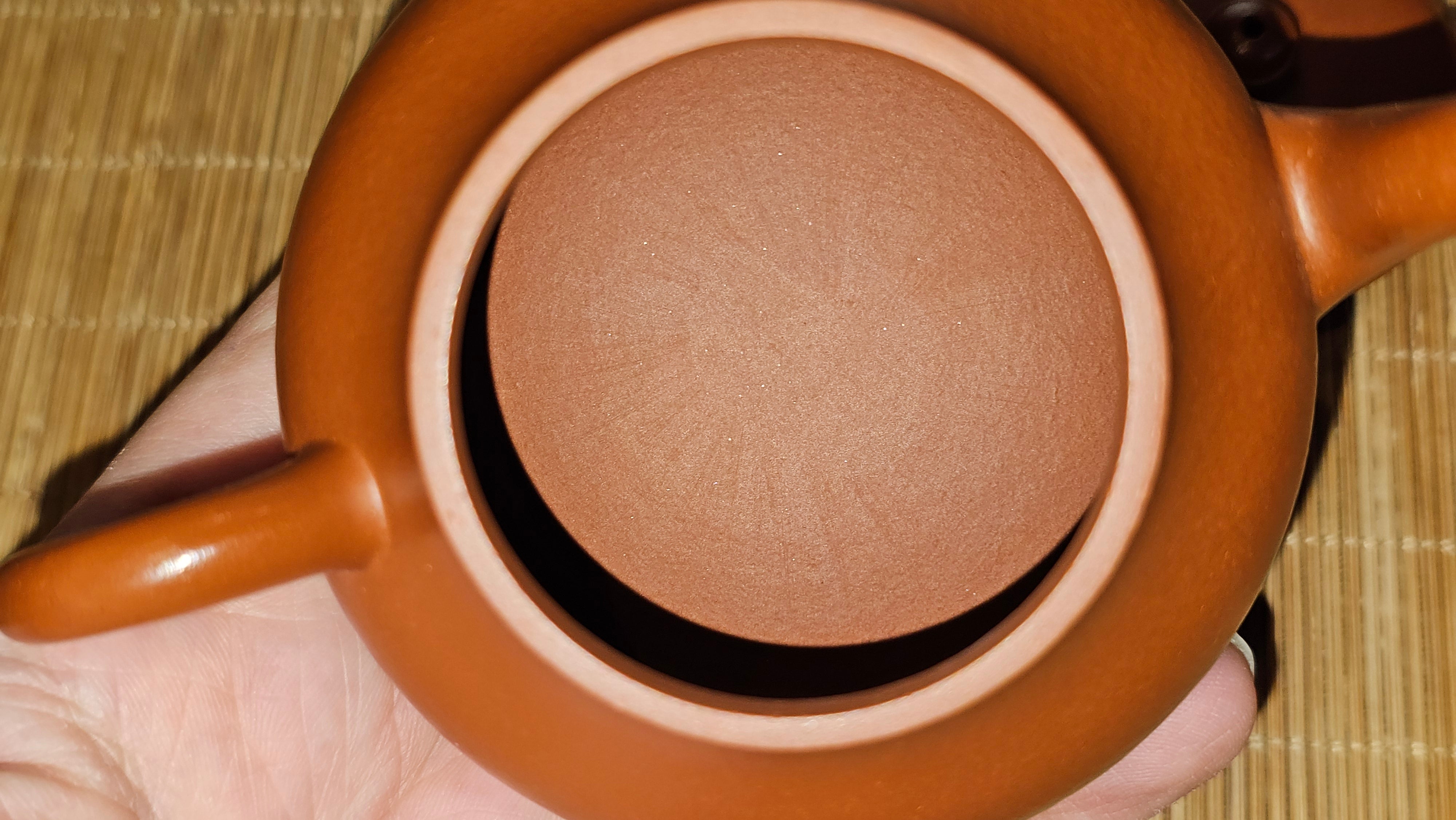 Jun De 君德, 123.4ml, Xiao Mei Yao Zhu Ni 小煤窑朱泥,  by our Collaborative Senior Craftsman Chen Yue Fei 陈跃飞 ~ Congratulations!to Mr E.C.G.! 2023hrs 13th Sept 2025! Singapore🇸🇬!