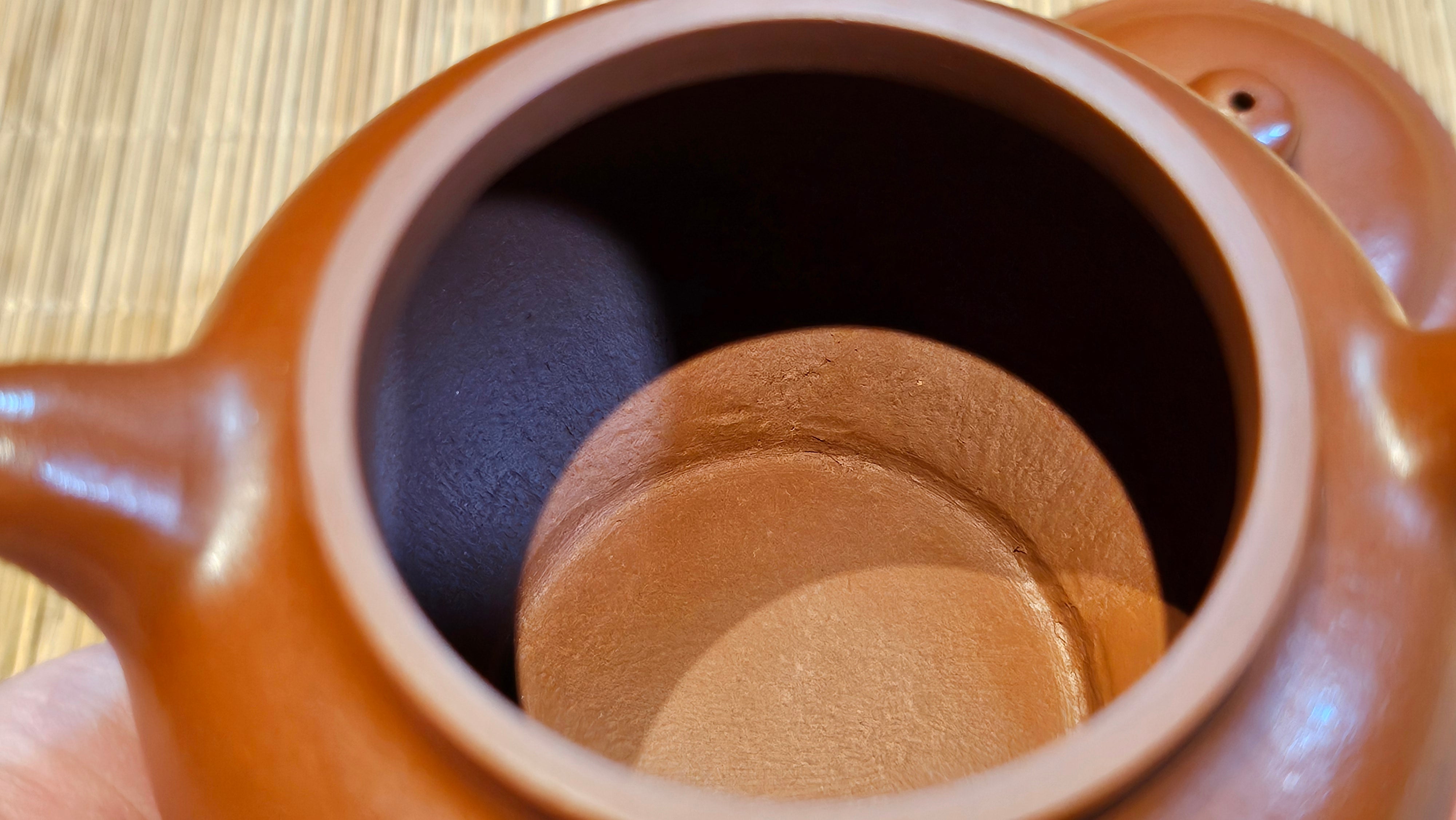 Duo Zhi 掇只, 120.7ml, Xiao Mei Yao Zhu Ni 小煤窑朱泥, by our Collaborative Craftsman Wang Xing 王兴 ~ Congratulations!to Prof Q.H., 0053hrs 19th August 2025, Hanoi! Vietnam🇻🇳.