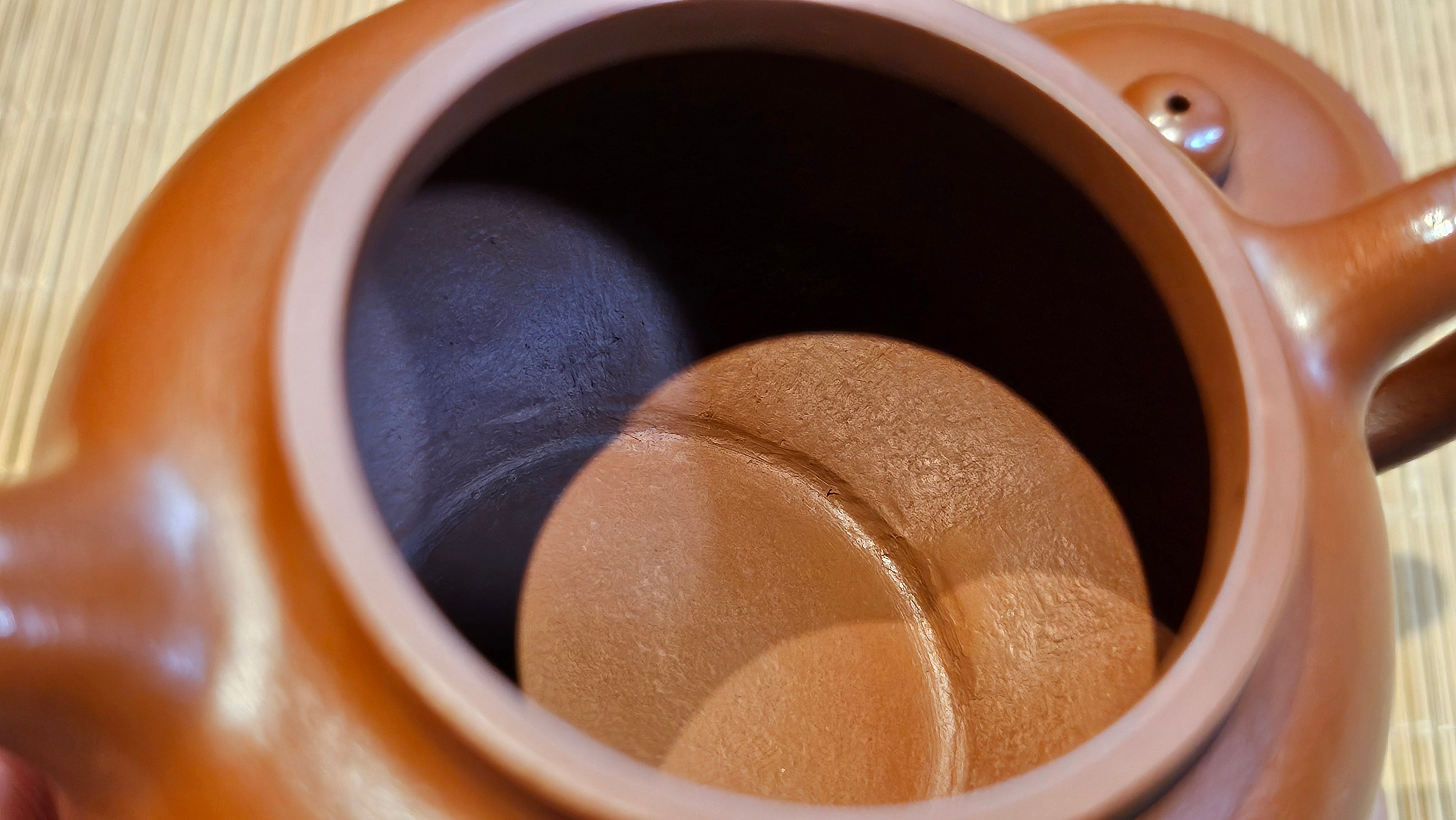 Duo Zhi 掇只, 120.7ml, Xiao Mei Yao Zhu Ni 小煤窑朱泥, by our Collaborative Craftsman Wang Xing 王兴 ~ Congratulations!to Prof Q.H., 0053hrs 19th August 2025, Hanoi! Vietnam🇻🇳.