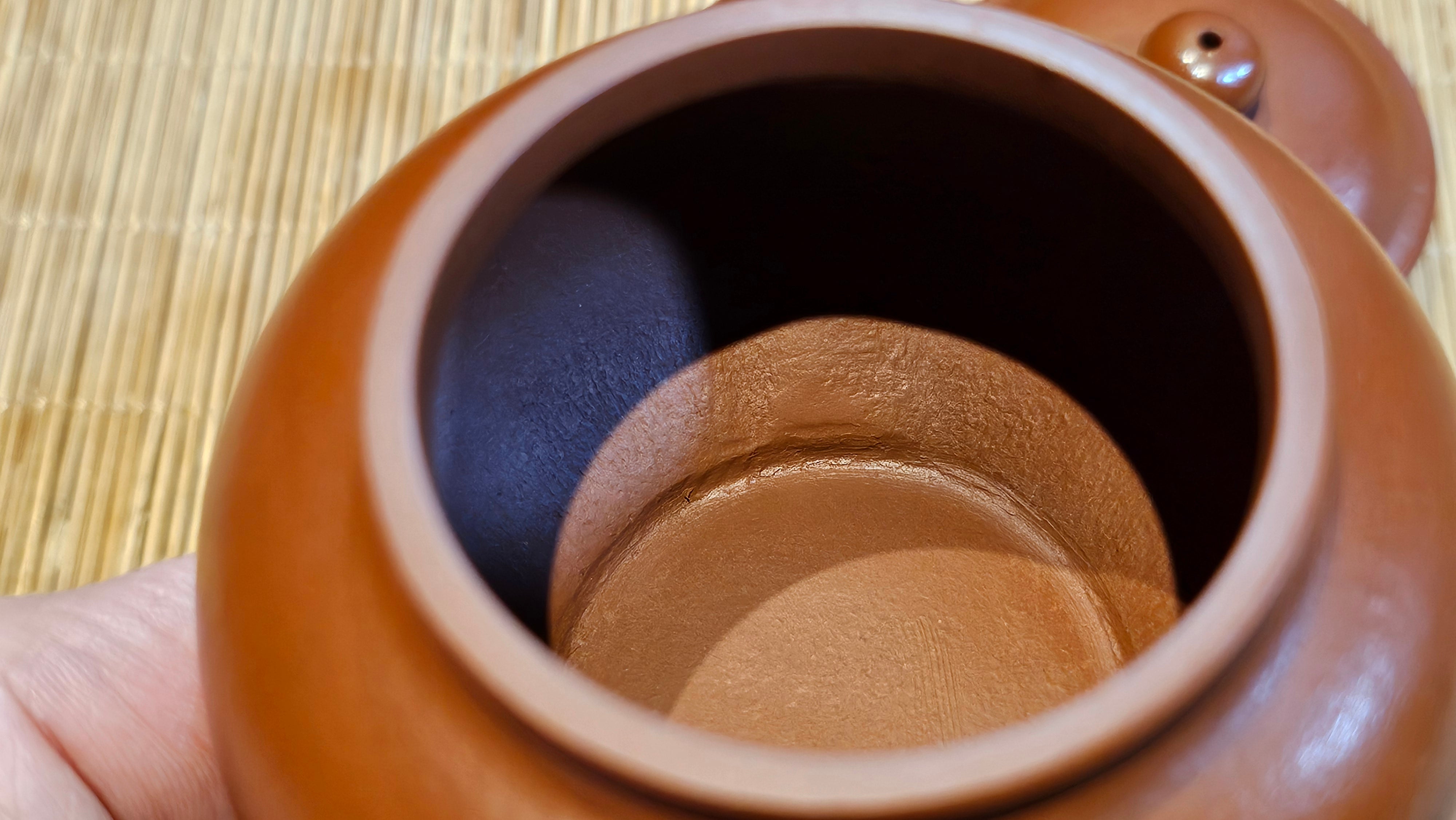 Duo Zhi 掇只, 120.7ml, Xiao Mei Yao Zhu Ni 小煤窑朱泥, by our Collaborative Craftsman Wang Xing 王兴 ~ Congratulations!to Prof Q.H., 0053hrs 19th August 2025, Hanoi! Vietnam🇻🇳.