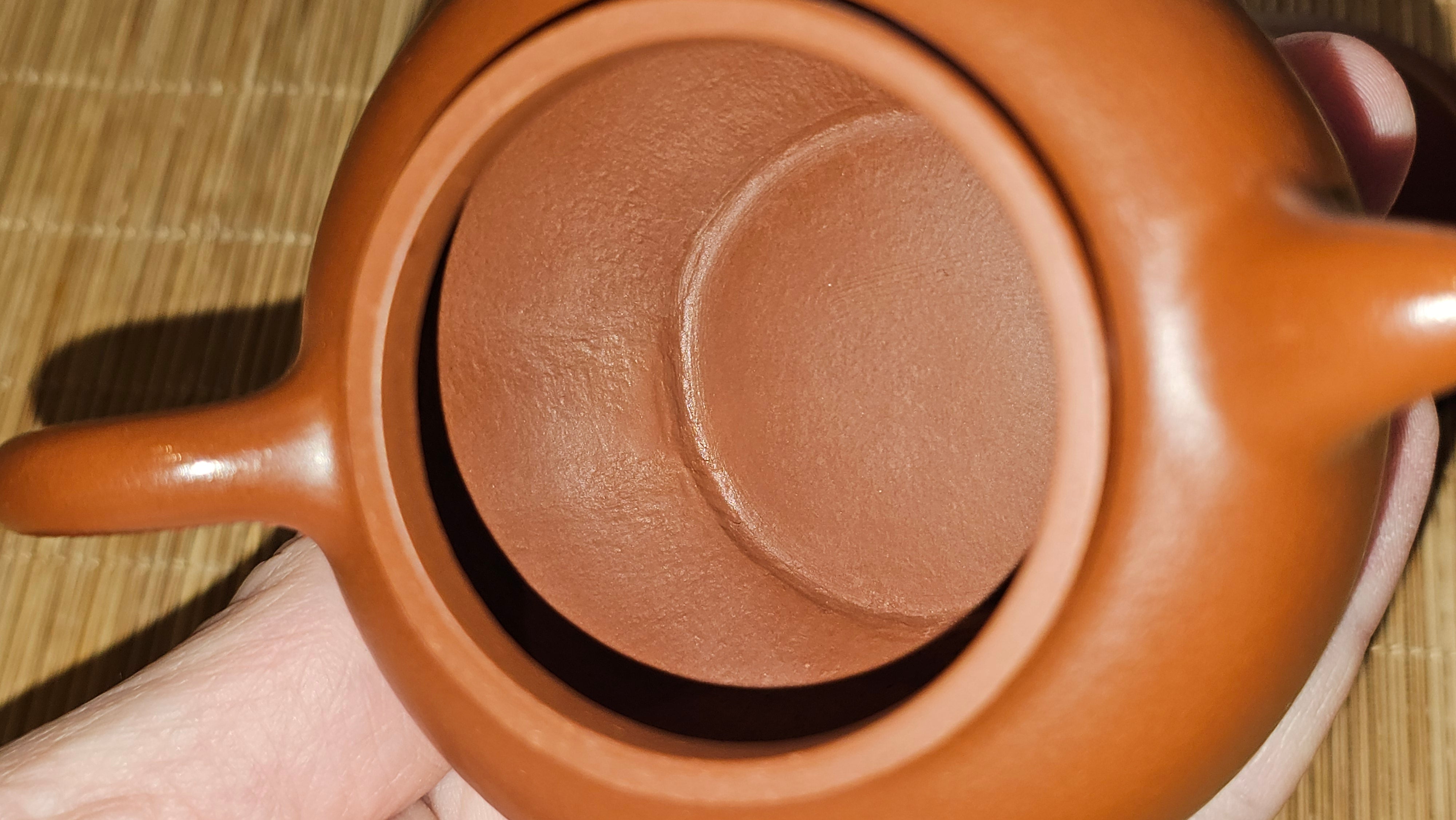 Duo Zhi 掇只, 120.7ml, Xiao Mei Yao Zhu Ni 小煤窑朱泥, by our Collaborative Craftsman Wang Xing 王兴 ~ Congratulations!to Prof Q.H., 0053hrs 19th August 2025, Hanoi! Vietnam🇻🇳.