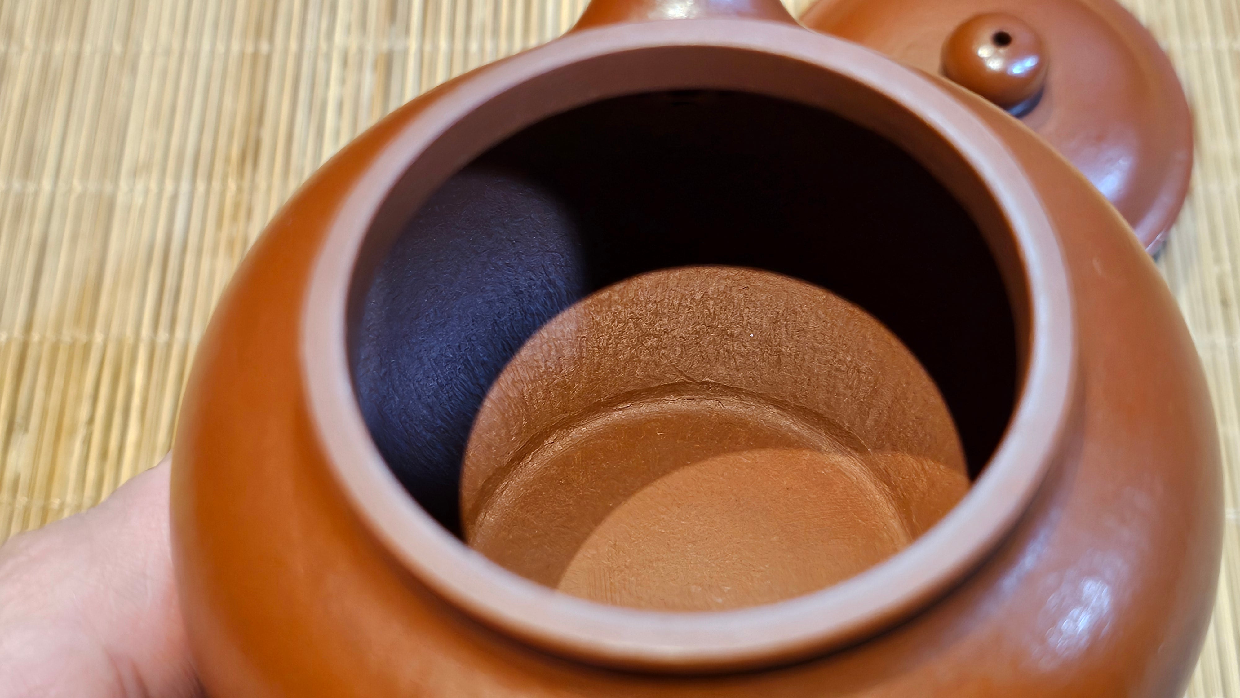 Duo Zhi 掇只, 120.7ml, Xiao Mei Yao Zhu Ni 小煤窑朱泥, by our Collaborative Craftsman Wang Xing 王兴 ~ Congratulations!to Prof Q.H., 0053hrs 19th August 2025, Hanoi! Vietnam🇻🇳.