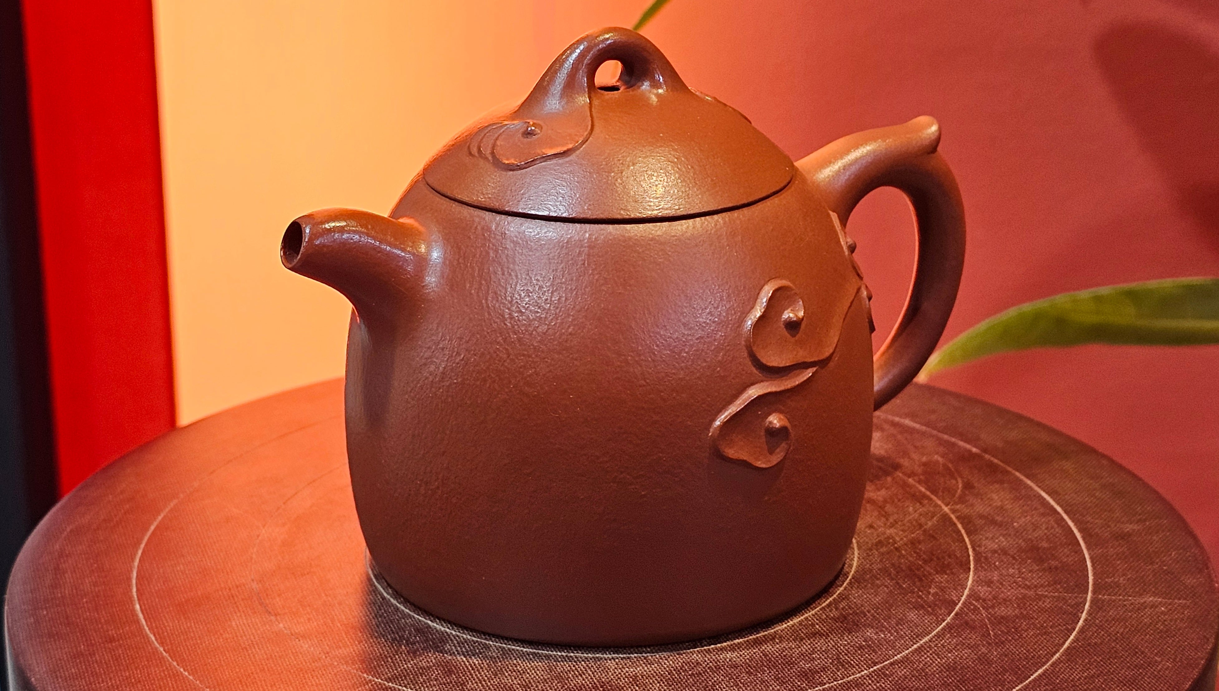 Qin Quan 秦权, with Oriental Clouds Embellishments 云朵贴花工艺, 193.3ml, Xiao Mei Yao Zhu Ni , by Craftsman Chen Yue Fei 陈跃飞 ~!Congratulations to Ms N.C., 0128hrs 22nd August 2025! Los Baños, The Philippines🇵🇭!