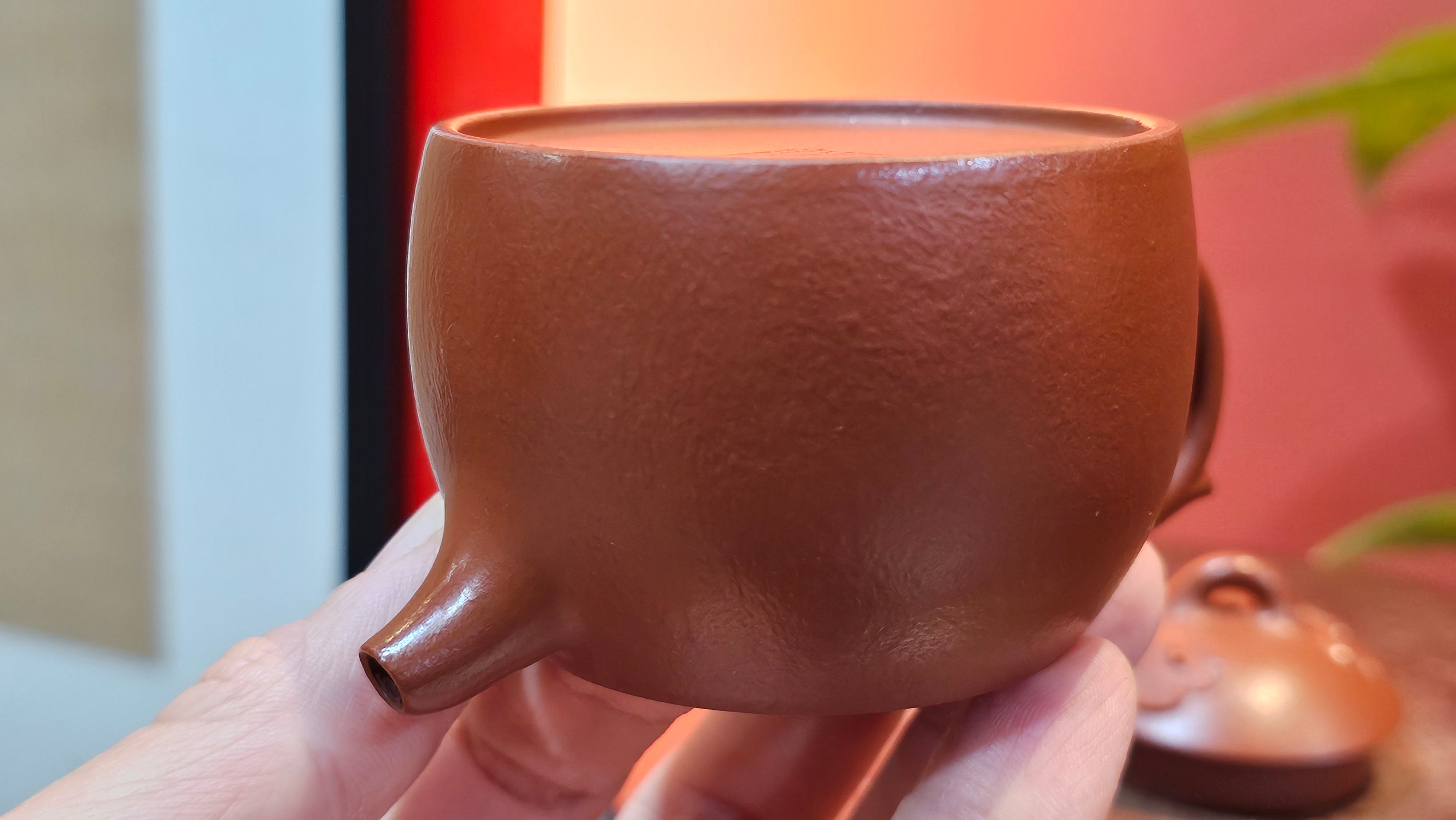 Mini! Qin Quan 秦权, with Oriental Clouds Embellishments 云朵贴花工艺, 111.2ml, Xiao Mei Yao Zhu Ni , by Craftsman Chen Yue Fei 陈跃飞 ~ Congratulations to Mr T.A.! 1131hrs 20th August 2025! Samorin, Slovakia🇸🇰!