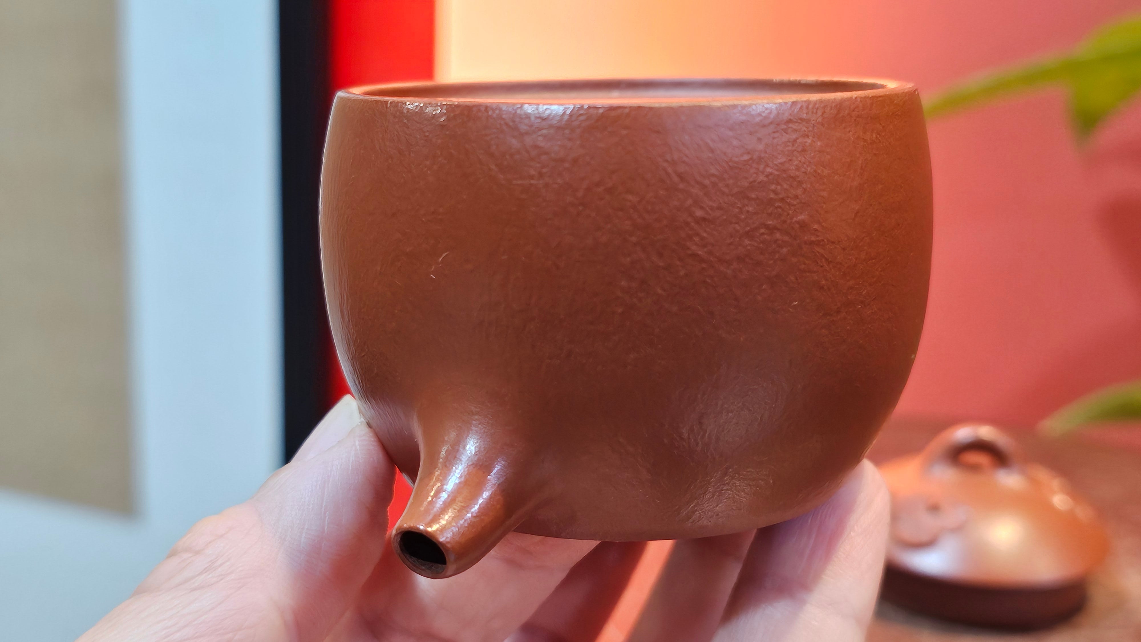 Mini! Qin Quan 秦权, with Oriental Clouds Embellishments 云朵贴花工艺, 111.2ml, Xiao Mei Yao Zhu Ni , by Craftsman Chen Yue Fei 陈跃飞 ~ Congratulations to Mr T.A.! 1131hrs 20th August 2025! Samorin, Slovakia🇸🇰!