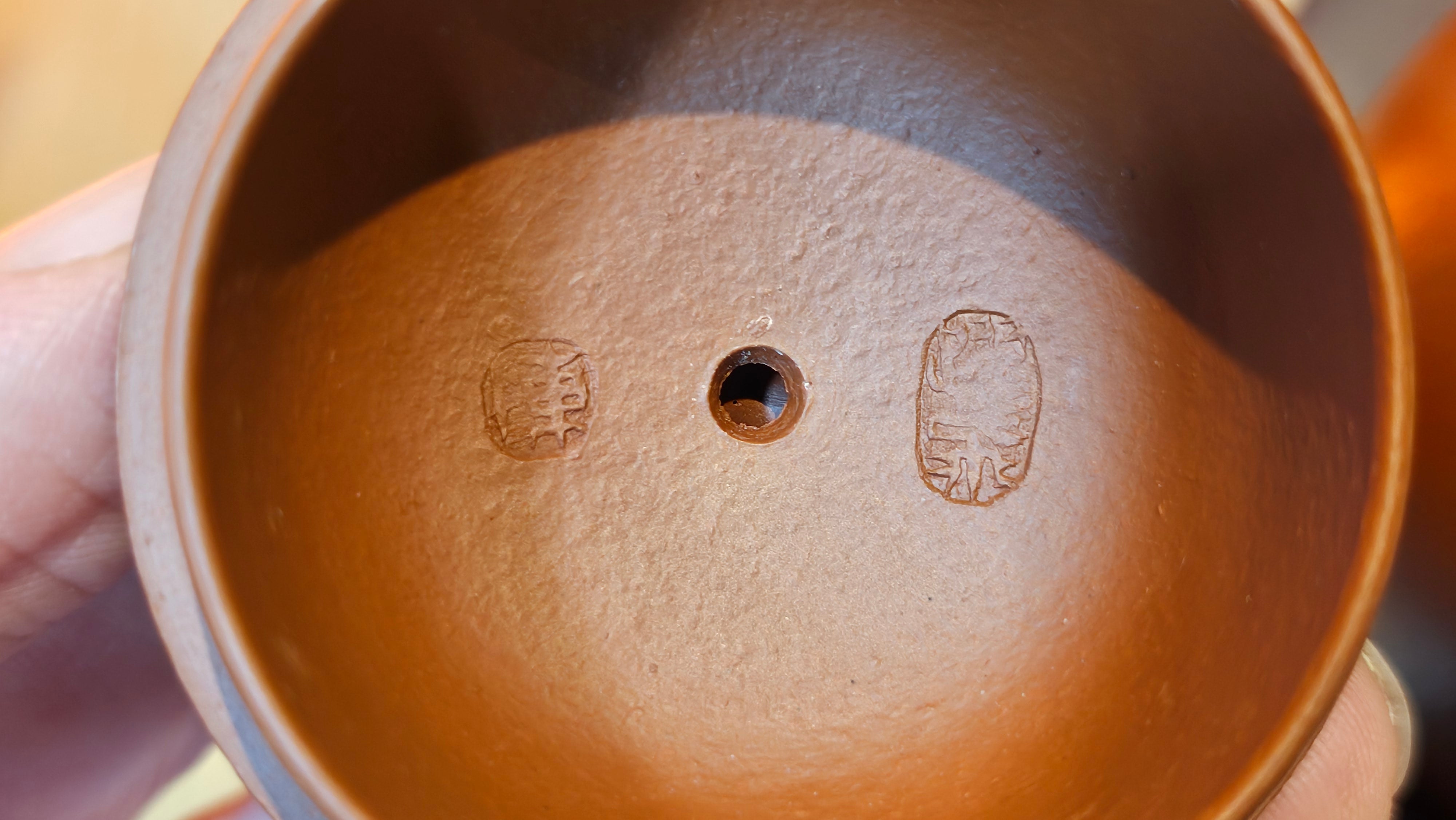 Mini! Qin Quan 秦权, with Oriental Clouds Embellishments 云朵贴花工艺, 111.2ml, Xiao Mei Yao Zhu Ni , by Craftsman Chen Yue Fei 陈跃飞 ~ Congratulations to Mr T.A.! 1131hrs 20th August 2025! Samorin, Slovakia🇸🇰!