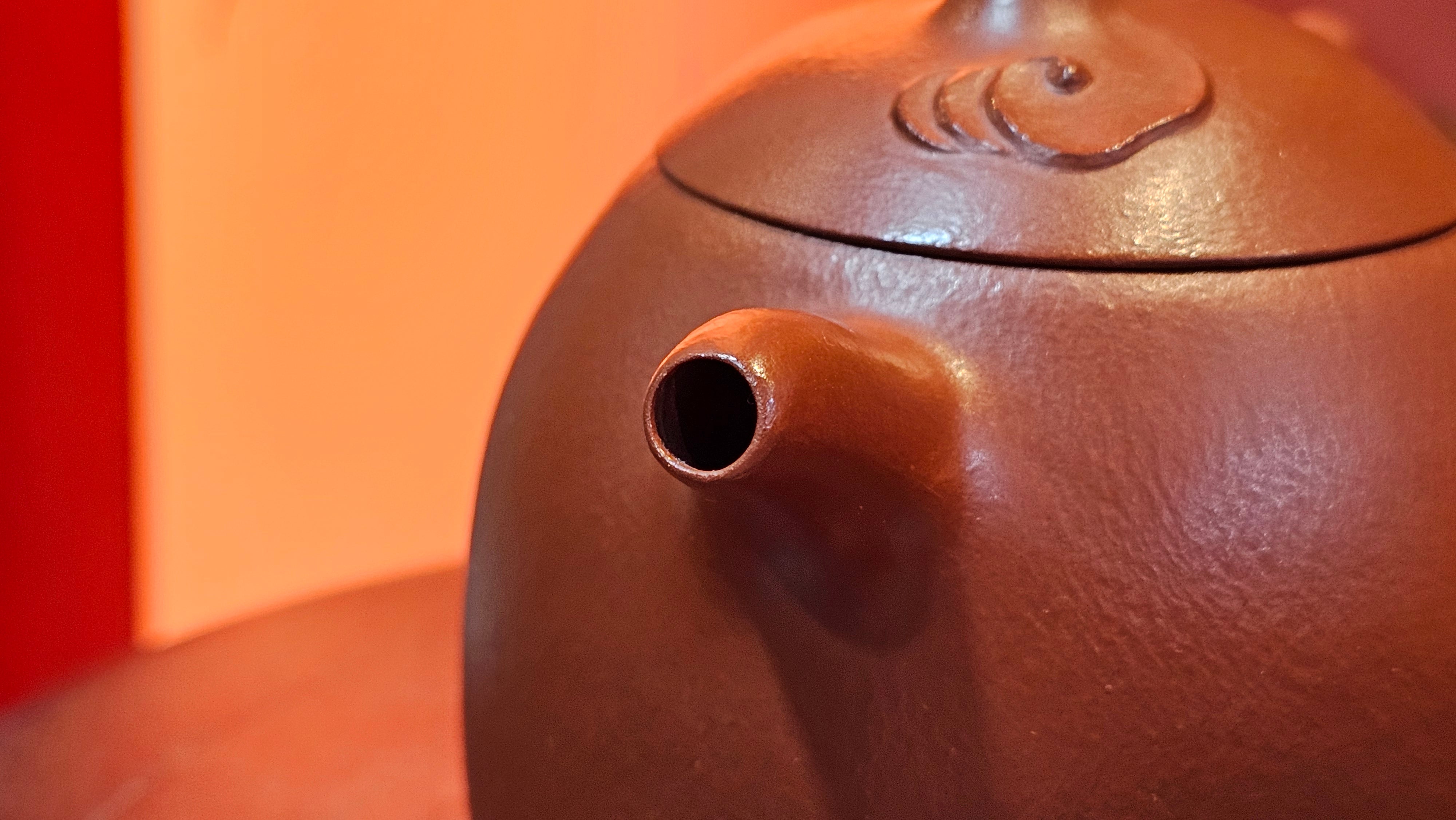 Qin Quan 秦权, with Oriental Clouds Embellishments 云朵贴花工艺, 193.3ml, Xiao Mei Yao Zhu Ni , by Craftsman Chen Yue Fei 陈跃飞 ~!Congratulations to Ms N.C., 0128hrs 22nd August 2025! Los Baños, The Philippines🇵🇭!