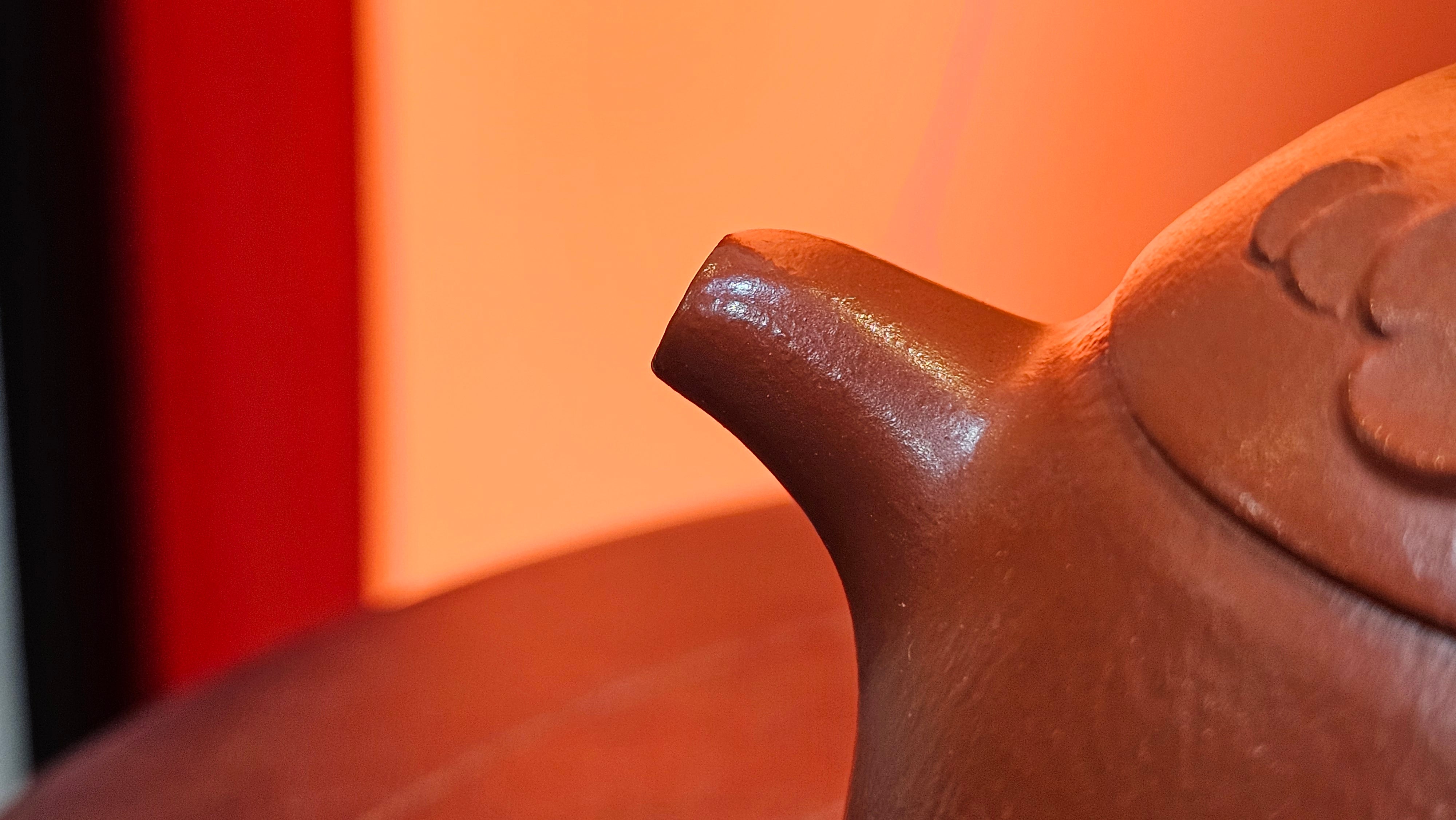 Mini! Qin Quan 秦权, with Oriental Clouds Embellishments 云朵贴花工艺, 111.2ml, Xiao Mei Yao Zhu Ni , by Craftsman Chen Yue Fei 陈跃飞 ~ Congratulations to Mr T.A.! 1131hrs 20th August 2025! Samorin, Slovakia🇸🇰!