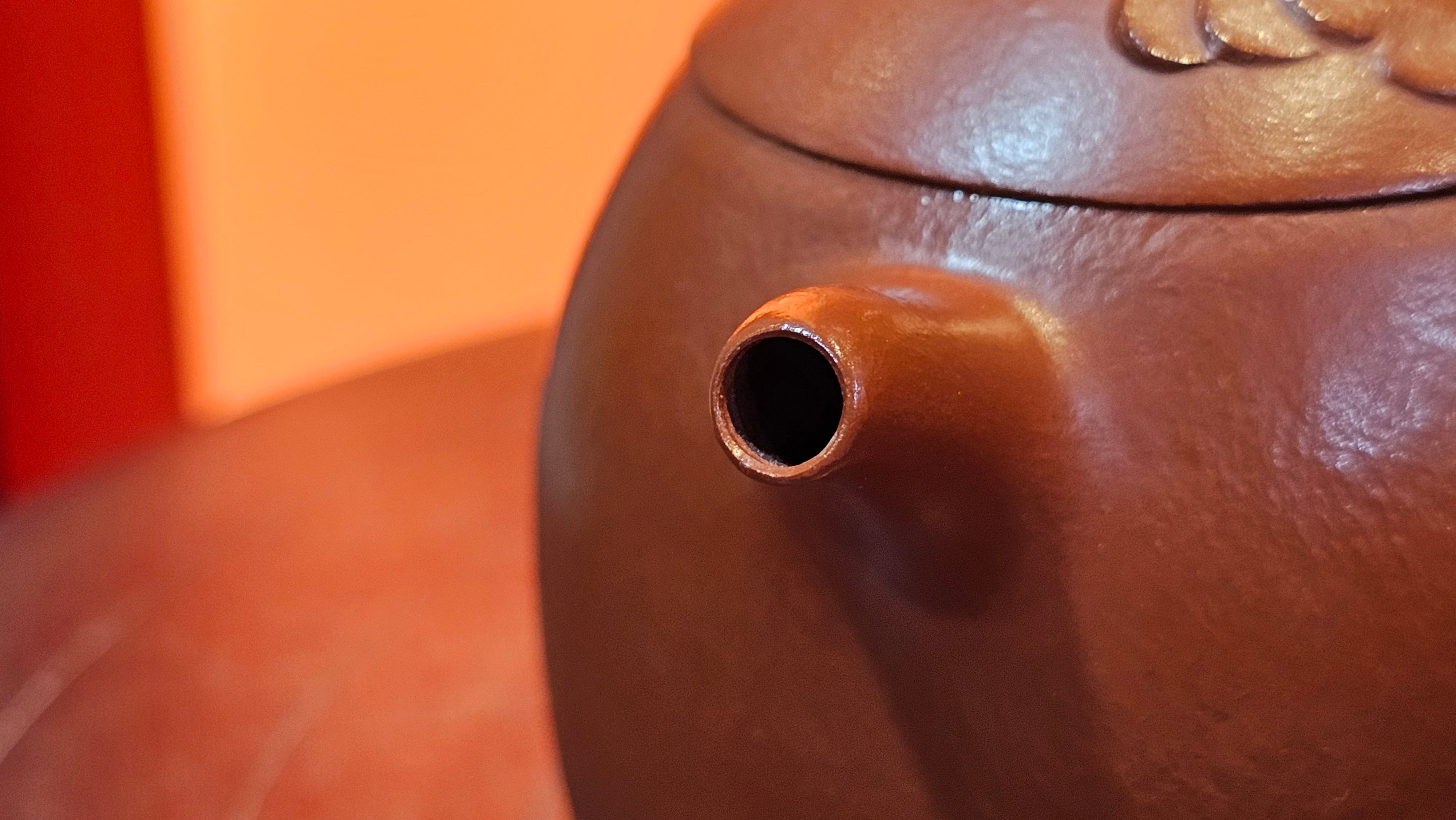 Mini! Qin Quan 秦权, with Oriental Clouds Embellishments 云朵贴花工艺, 111.2ml, Xiao Mei Yao Zhu Ni , by Craftsman Chen Yue Fei 陈跃飞 ~ Congratulations to Mr T.A.! 1131hrs 20th August 2025! Samorin, Slovakia🇸🇰!