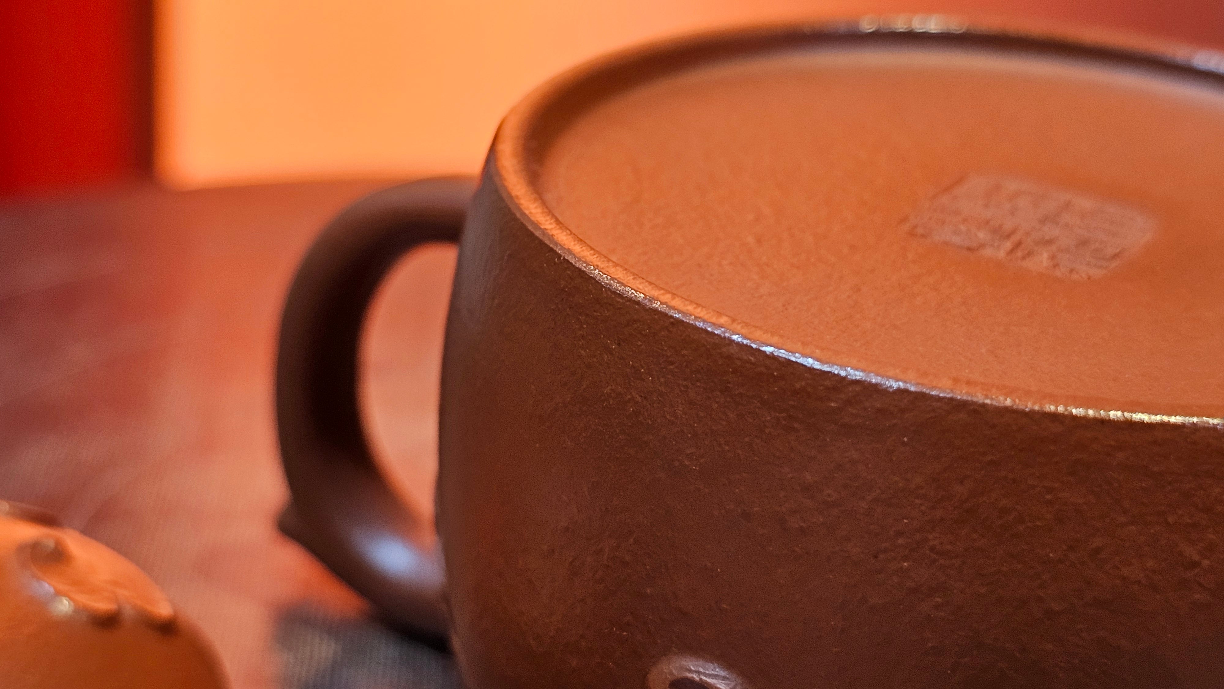 Mini! Qin Quan 秦权, with Oriental Clouds Embellishments 云朵贴花工艺, 111.2ml, Xiao Mei Yao Zhu Ni , by Craftsman Chen Yue Fei 陈跃飞 ~ Congratulations to Mr T.A.! 1131hrs 20th August 2025! Samorin, Slovakia🇸🇰!