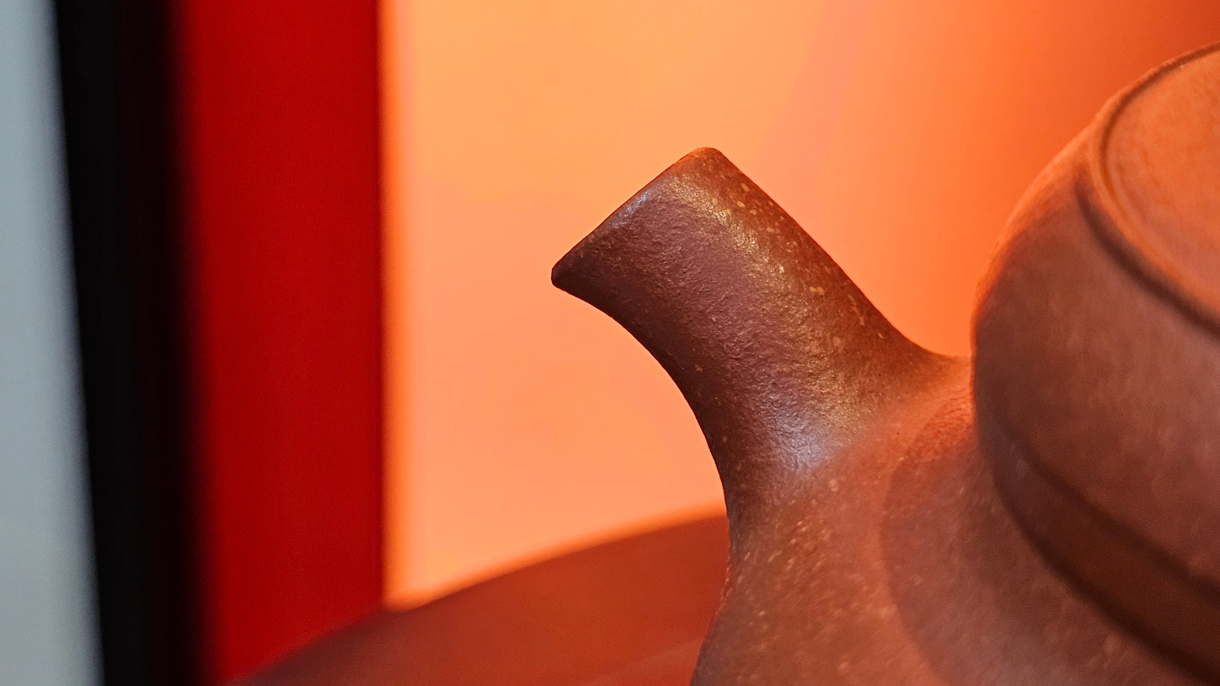 Song Jin Hu《颂金壶》, 156.5ml, Hong Jiang Po Ni 红降坡泥, by Craftsman Chen Gui Zhi 陈桂枝。(Red JiangPoNi rarer than Yellow JiangPoNi, XiaoMeiYao & ZhaoZhuang ZhuNi) ~!Congratulations to Ms A.R.! 0926hrs 19th Sept 2025, Ipswich! U.K.🇬🇧.