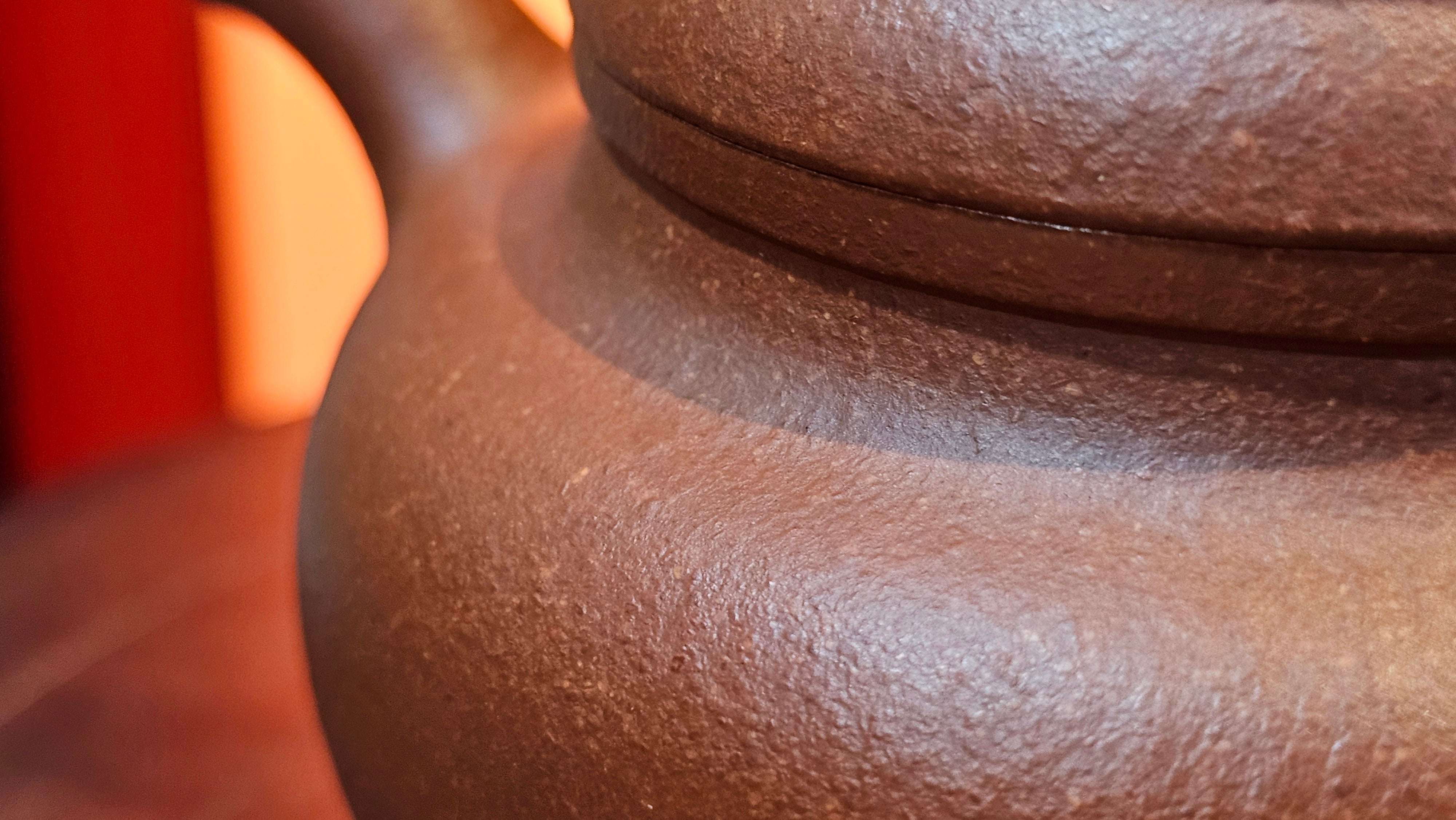 Song Jin Hu《颂金壶》, 156.5ml, Hong Jiang Po Ni 红降坡泥, by Craftsman Chen Gui Zhi 陈桂枝。(Red JiangPoNi rarer than Yellow JiangPoNi, XiaoMeiYao & ZhaoZhuang ZhuNi) ~!Congratulations to Ms A.R.! 0926hrs 19th Sept 2025, Ipswich! U.K.🇬🇧.