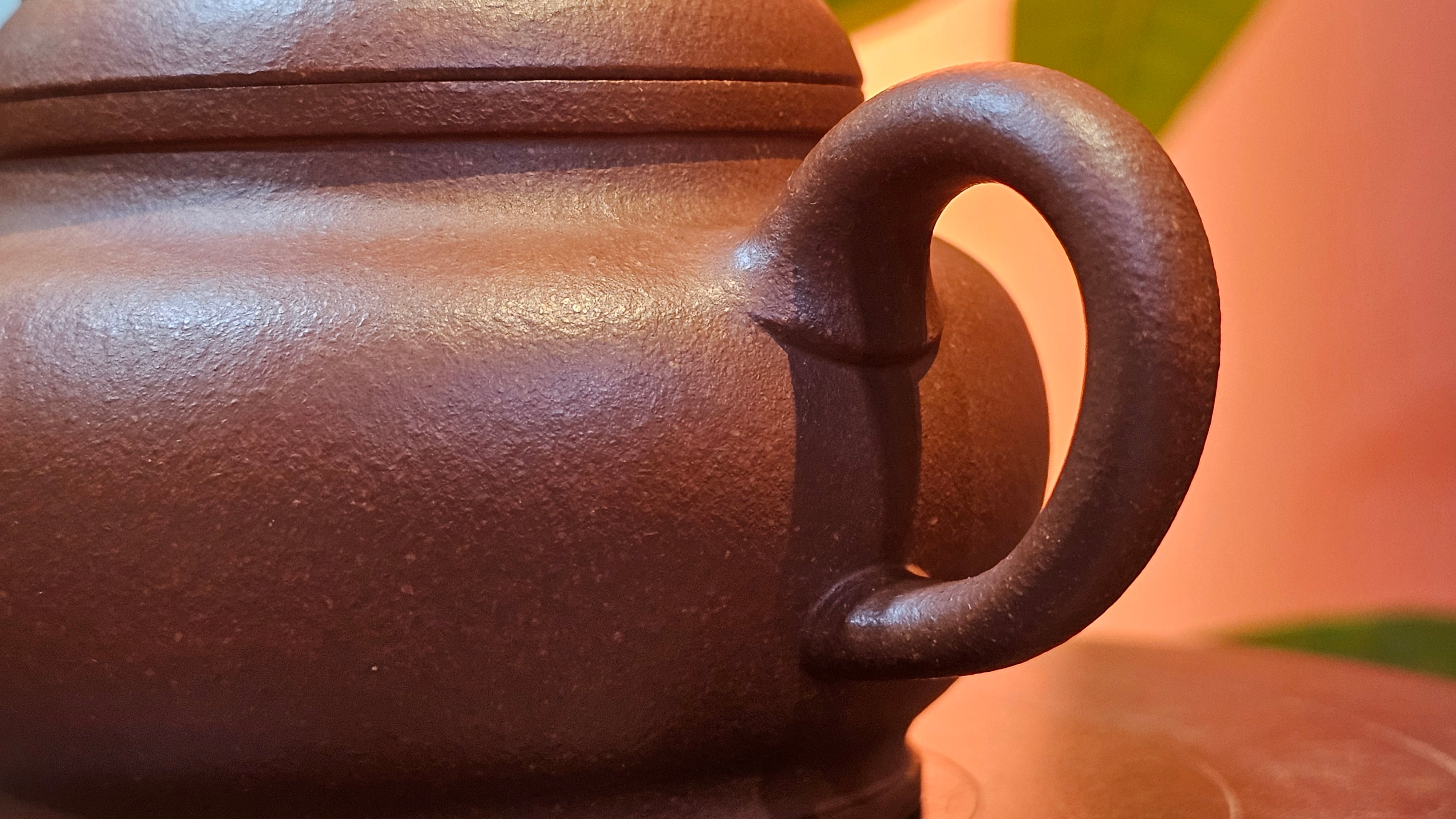 Song Jin Hu《颂金壶》, 156.5ml, Hong Jiang Po Ni 红降坡泥, by Craftsman Chen Gui Zhi 陈桂枝。(Red JiangPoNi rarer than Yellow JiangPoNi, XiaoMeiYao & ZhaoZhuang ZhuNi) ~!Congratulations to Ms A.R.! 0926hrs 19th Sept 2025, Ipswich! U.K.🇬🇧.