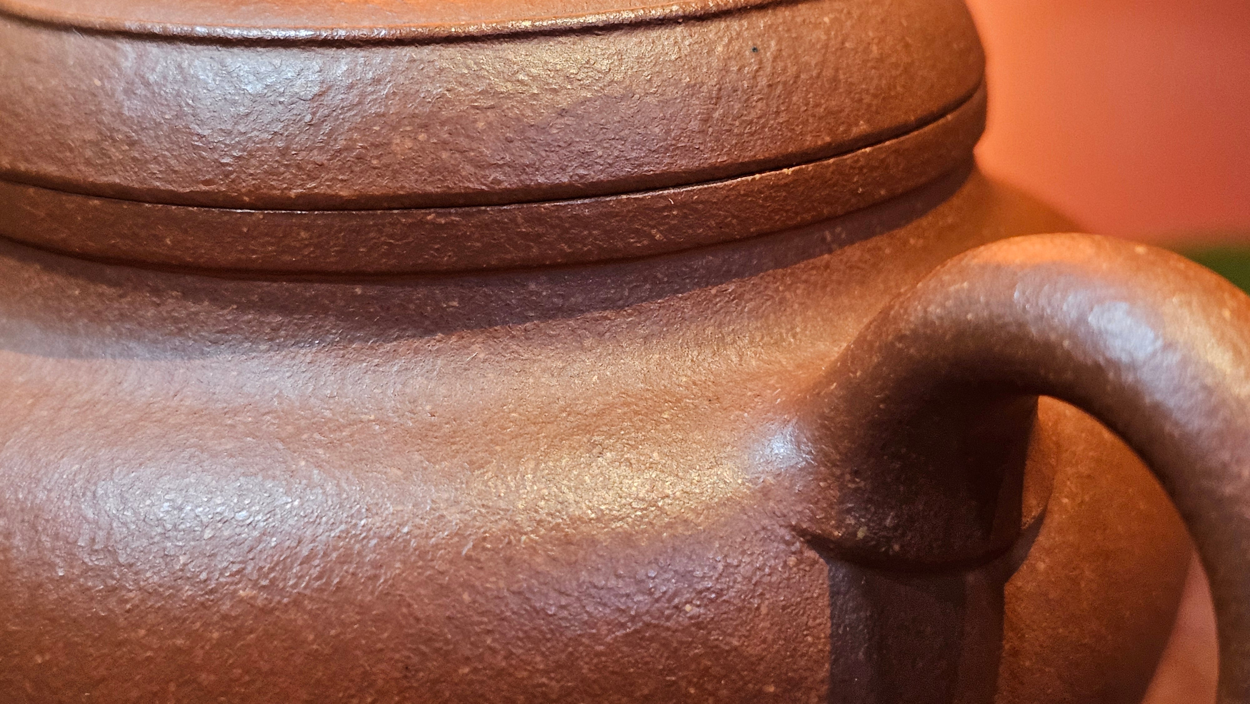 Song Jin Hu《颂金壶》, 156.5ml, Hong Jiang Po Ni 红降坡泥, by Craftsman Chen Gui Zhi 陈桂枝。(Red JiangPoNi rarer than Yellow JiangPoNi, XiaoMeiYao & ZhaoZhuang ZhuNi) ~!Congratulations to Ms A.R.! 0926hrs 19th Sept 2025, Ipswich! U.K.🇬🇧.