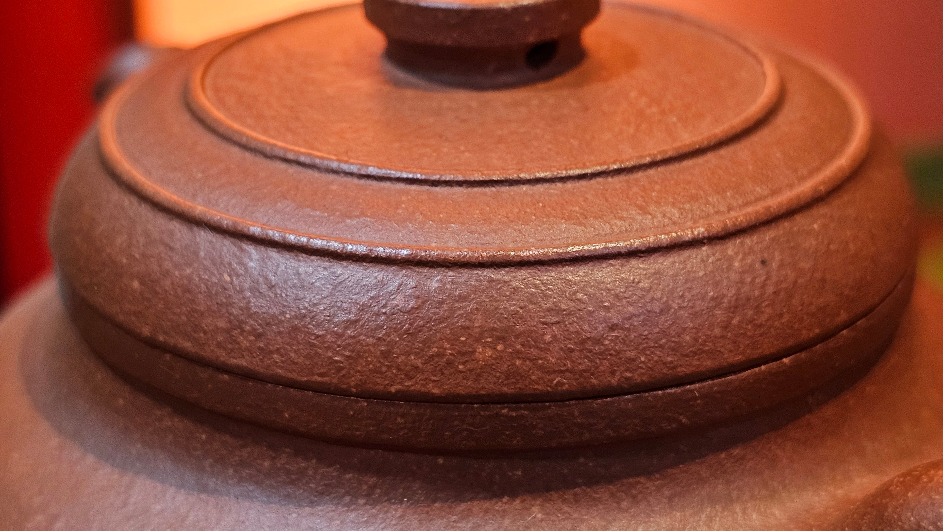 Song Jin Hu《颂金壶》, 156.5ml, Hong Jiang Po Ni 红降坡泥, by Craftsman Chen Gui Zhi 陈桂枝。(Red JiangPoNi rarer than Yellow JiangPoNi, XiaoMeiYao & ZhaoZhuang ZhuNi) ~!Congratulations to Ms A.R.! 0926hrs 19th Sept 2025, Ipswich! U.K.🇬🇧.