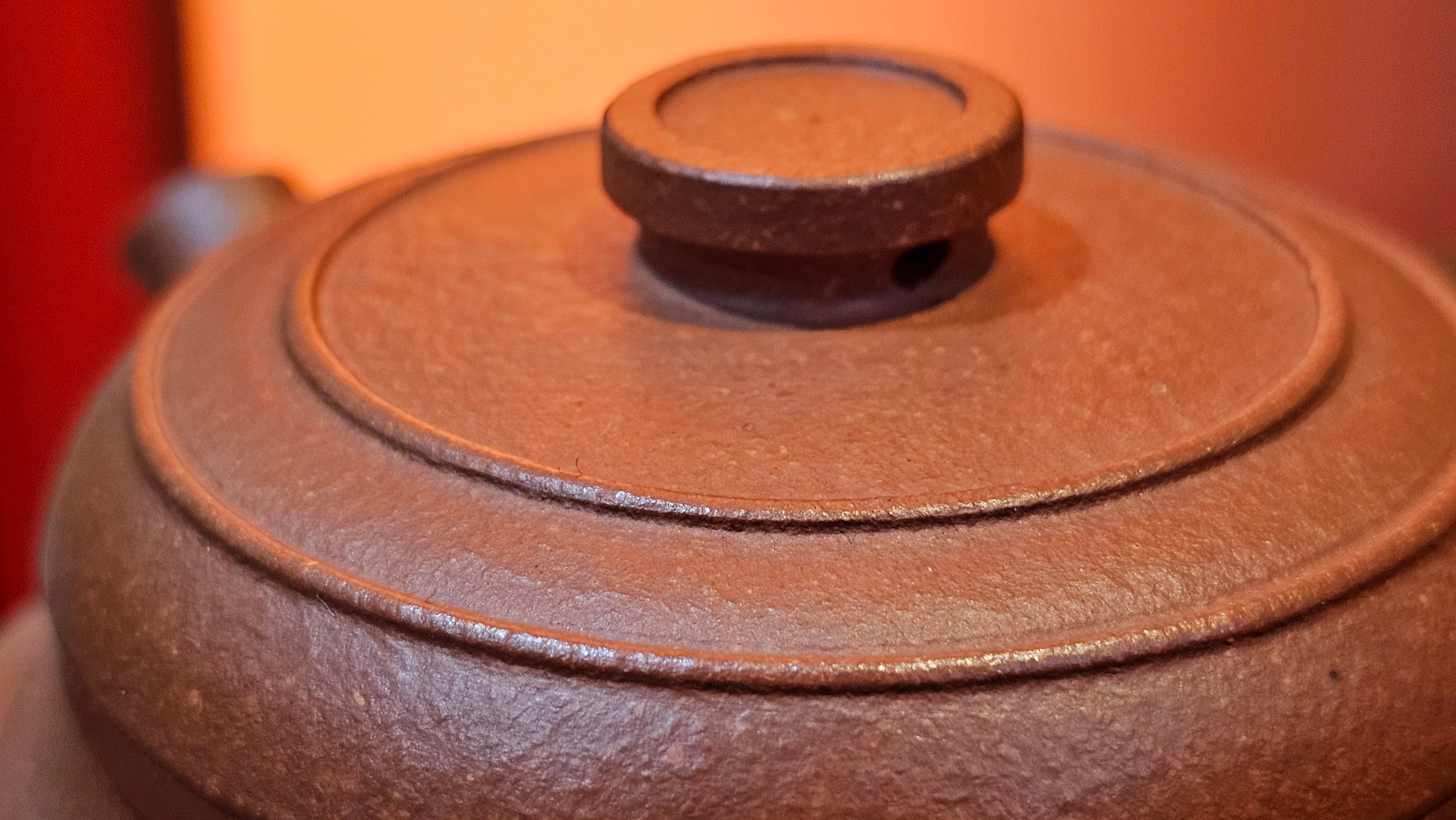 Song Jin Hu《颂金壶》, 156.5ml, Hong Jiang Po Ni 红降坡泥, by Craftsman Chen Gui Zhi 陈桂枝。(Red JiangPoNi rarer than Yellow JiangPoNi, XiaoMeiYao & ZhaoZhuang ZhuNi) ~!Congratulations to Ms A.R.! 0926hrs 19th Sept 2025, Ipswich! U.K.🇬🇧.