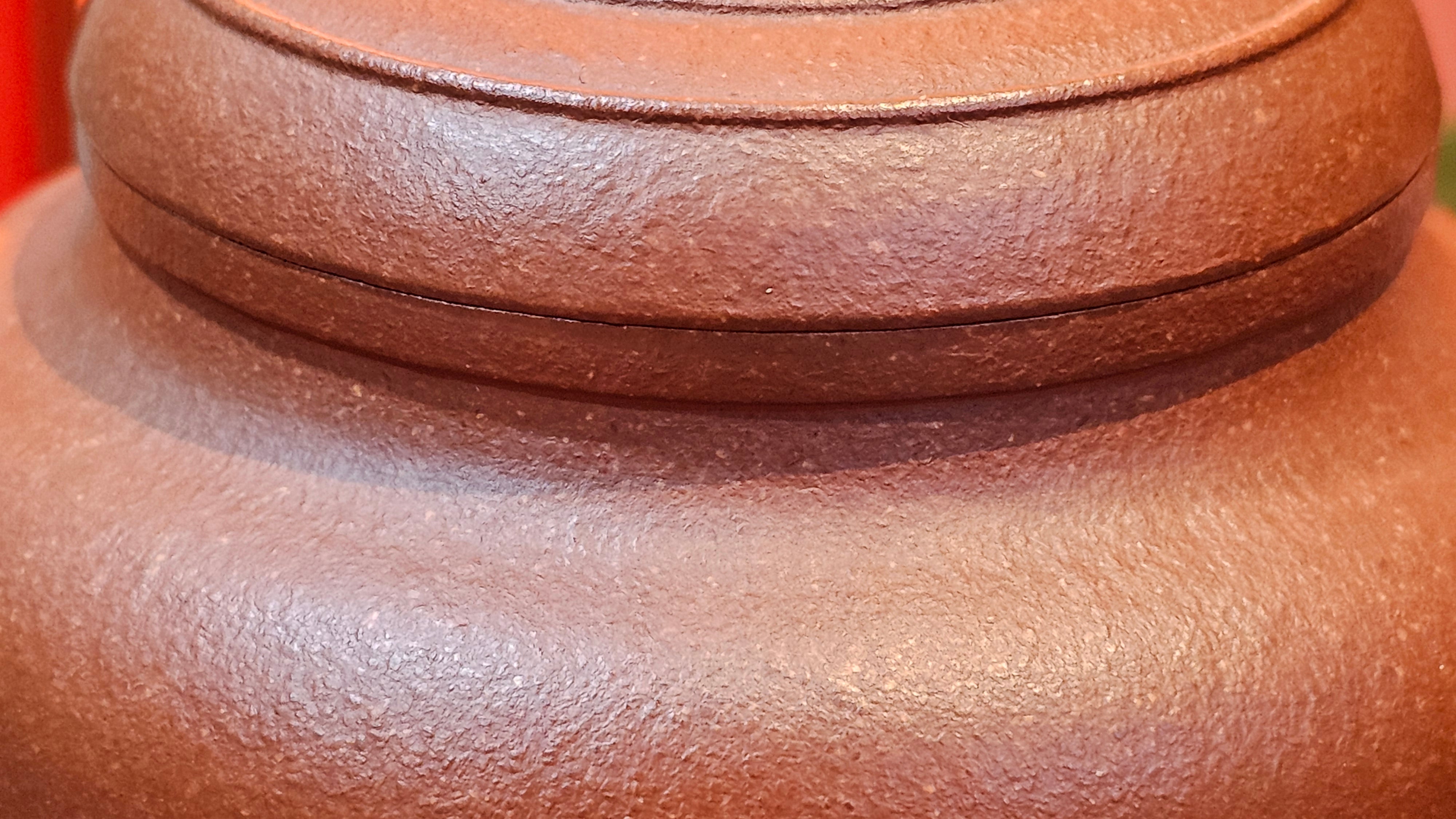 Song Jin Hu《颂金壶》, 156.5ml, Hong Jiang Po Ni 红降坡泥, by Craftsman Chen Gui Zhi 陈桂枝。(Red JiangPoNi rarer than Yellow JiangPoNi, XiaoMeiYao & ZhaoZhuang ZhuNi) ~!Congratulations to Ms A.R.! 0926hrs 19th Sept 2025, Ipswich! U.K.🇬🇧.