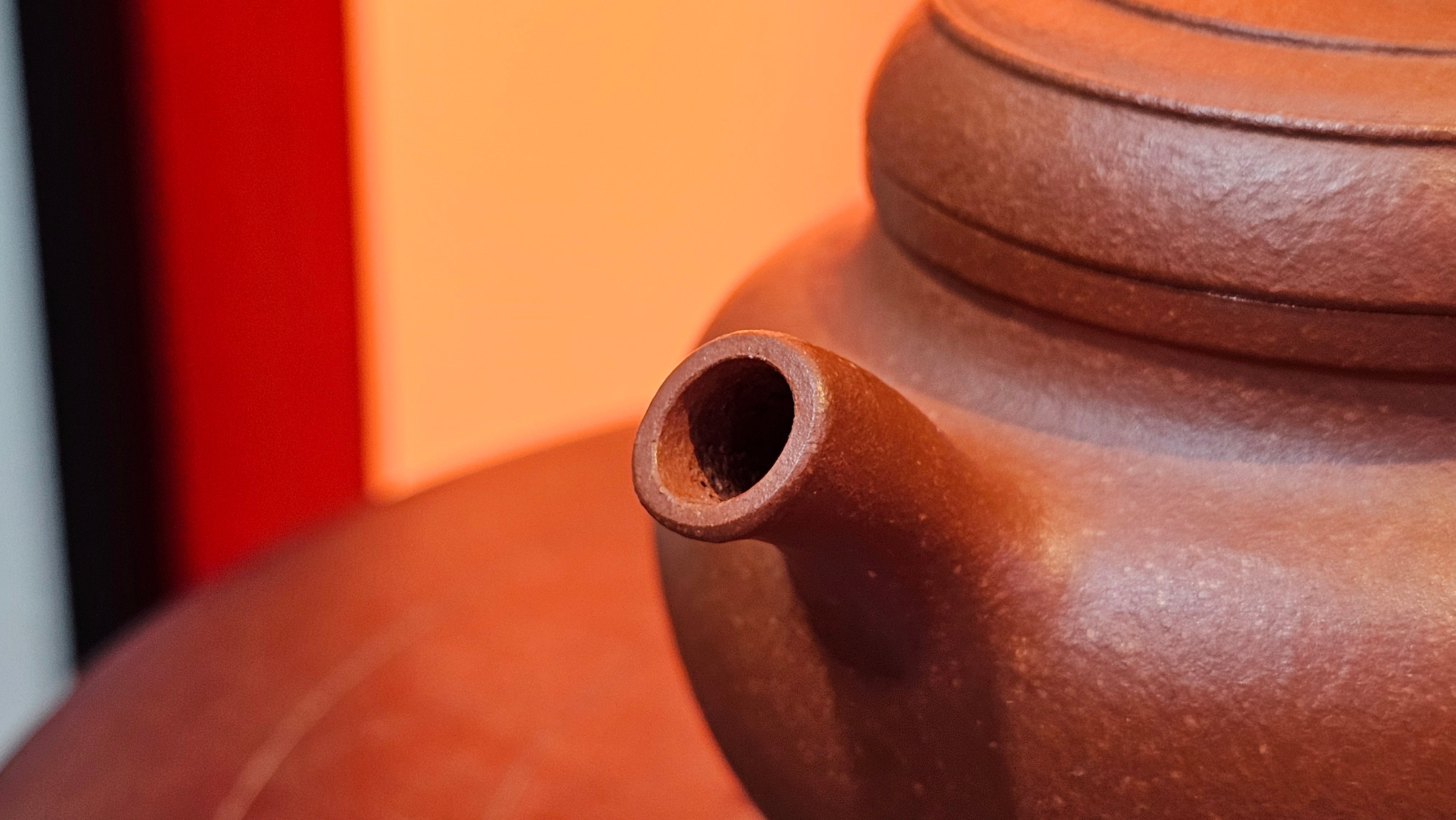 Song Jin Hu《颂金壶》, 156.5ml, Hong Jiang Po Ni 红降坡泥, by Craftsman Chen Gui Zhi 陈桂枝。(Red JiangPoNi rarer than Yellow JiangPoNi, XiaoMeiYao & ZhaoZhuang ZhuNi) ~!Congratulations to Ms A.R.! 0926hrs 19th Sept 2025, Ipswich! U.K.🇬🇧.