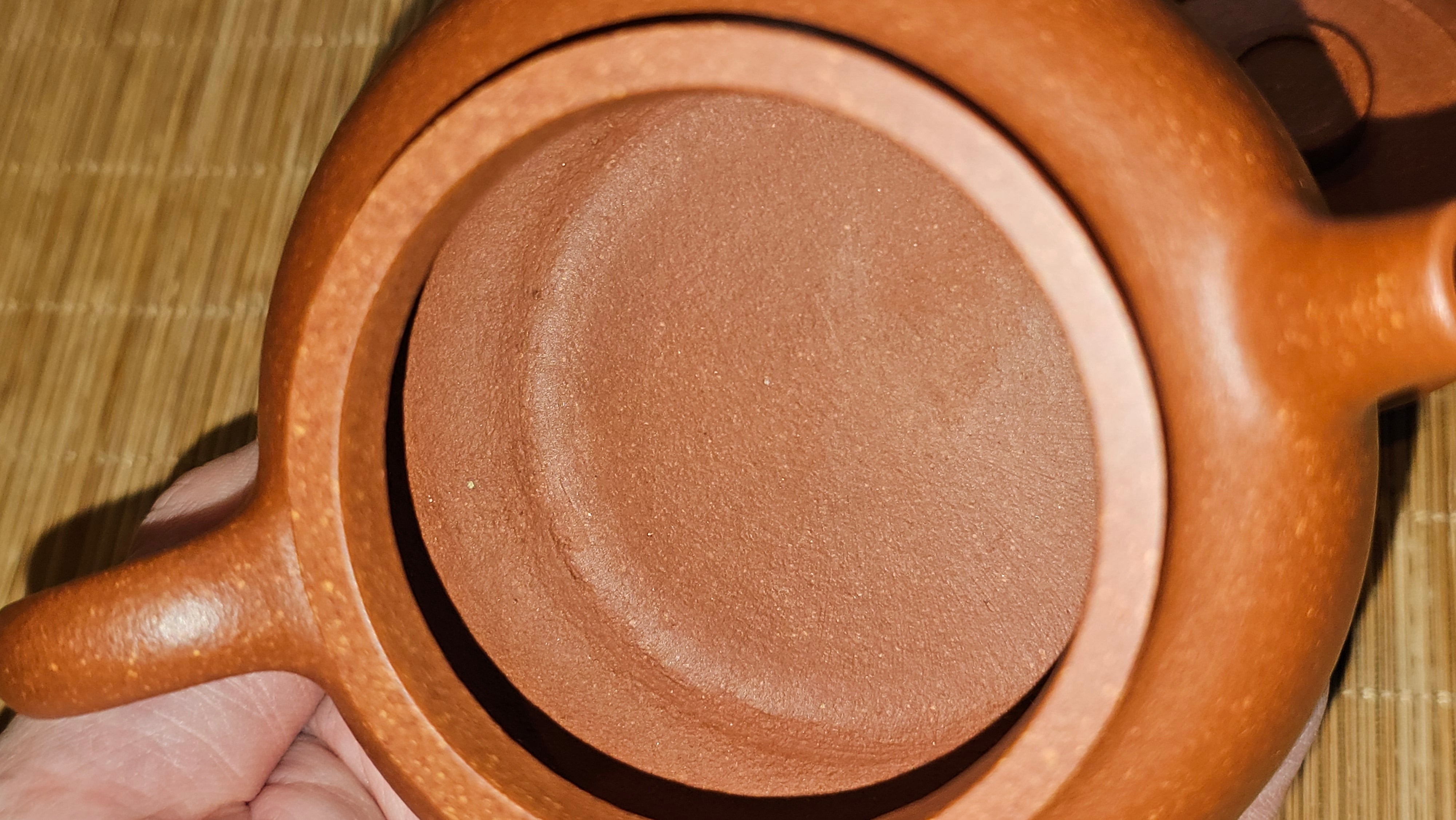 Song Jin Hu《颂金壶》, 156.5ml, Hong Jiang Po Ni 红降坡泥, by Craftsman Chen Gui Zhi 陈桂枝。(Red JiangPoNi rarer than Yellow JiangPoNi, XiaoMeiYao & ZhaoZhuang ZhuNi) ~!Congratulations to Ms A.R.! 0926hrs 19th Sept 2025, Ipswich! U.K.🇬🇧.