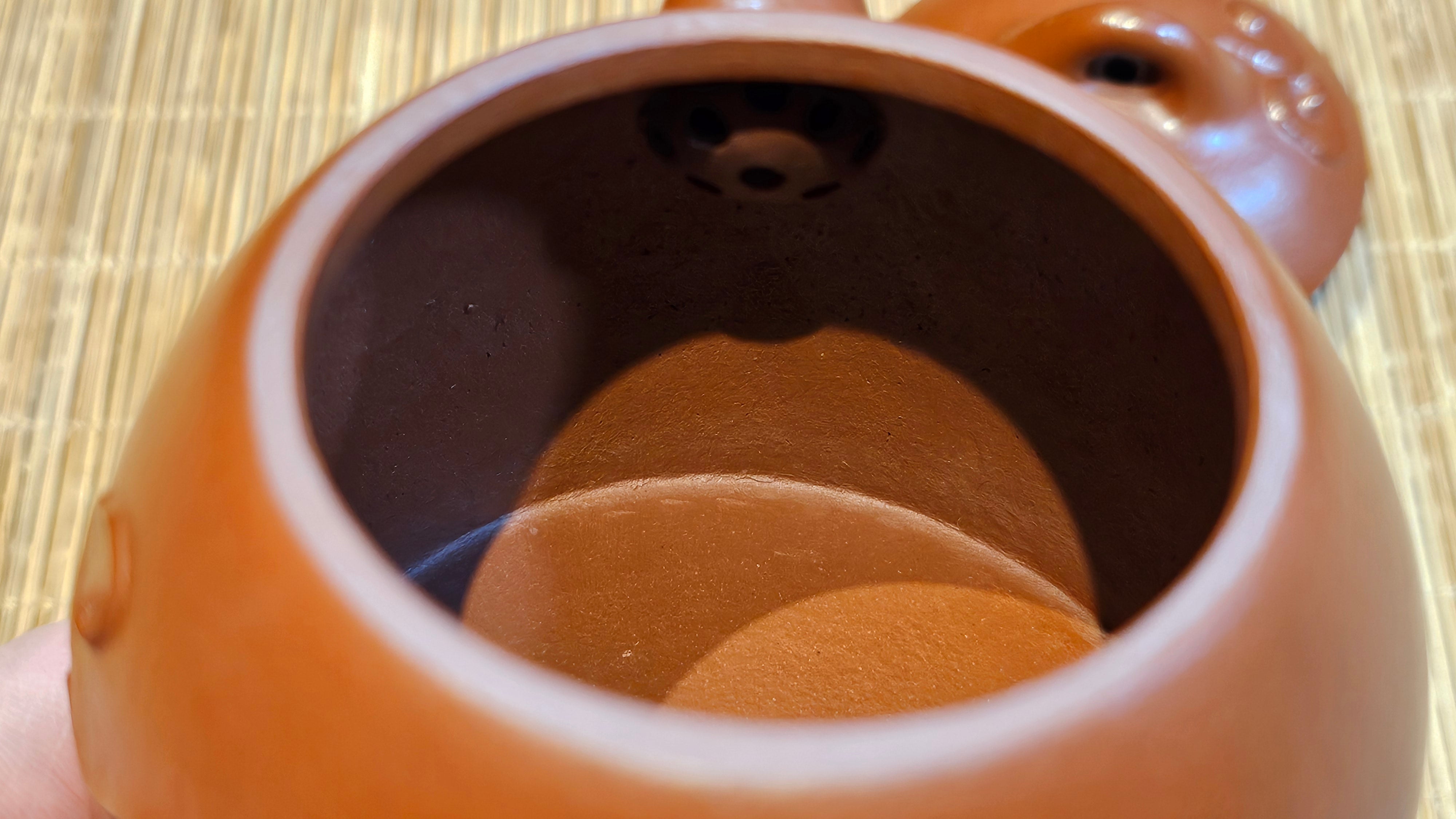 Qin Quan 秦权, with Oriental Clouds Embellishments 云朵贴花工艺, 193.3ml, Xiao Mei Yao Zhu Ni , by Craftsman Chen Yue Fei 陈跃飞 ~!Congratulations to Ms N.C., 0128hrs 22nd August 2025! Los Baños, The Philippines🇵🇭!