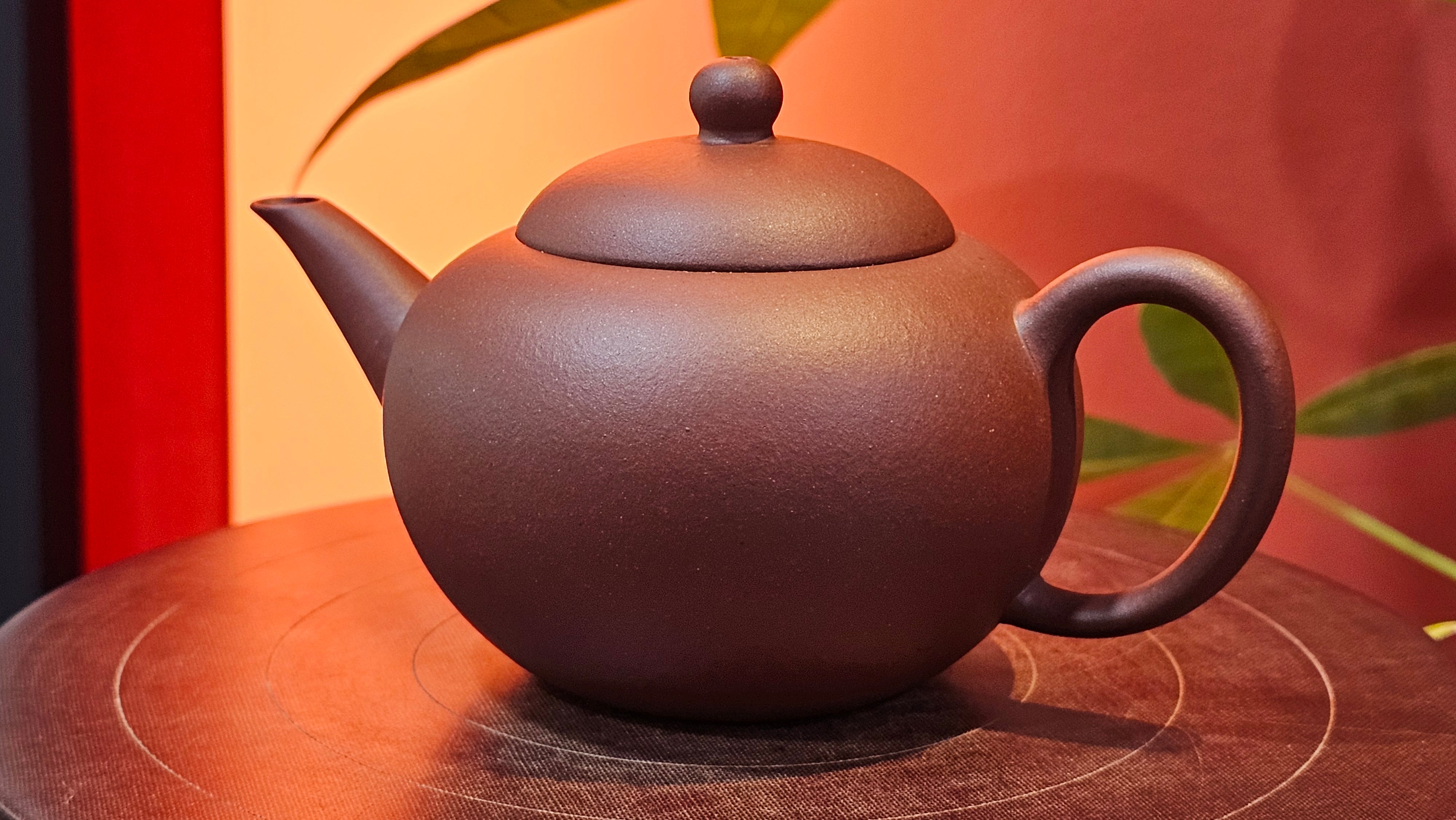 Shui Ping 水平, 160.6ml, Di Cao Qing Zi Ni 底槽青紫泥, by Craftsman Gu Xiao Ming 顾小明 ~ Congratulations!to Mr M.R.! 0004hrs 22nd August 2025, Leicester, UK🇬🇧.