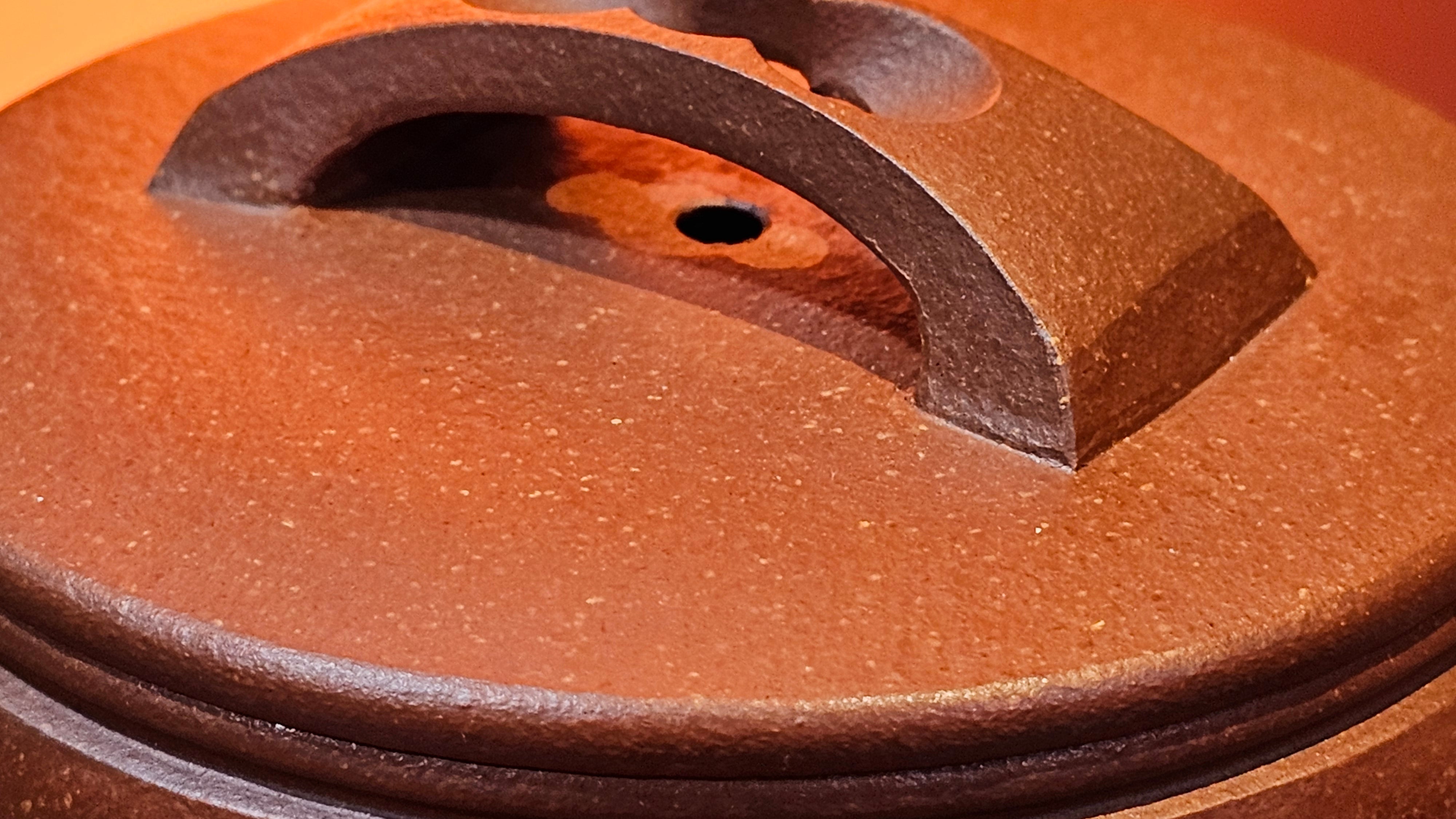 Han Wa 汉瓦 (Classic Standard Han Wa), 167.9ml, Hong Jiang Po Ni, by Craftsman Chen Gui Zhi 陈桂枝 (Red JiangPoNi rarer than Yellow JiangPoNi, XiaoMeiYao & ZhaoZhuang ZhuNi) ~ Congratulations!to Mr S.S.! 1401hrs 24th Sept 2025! India🇮🇳!