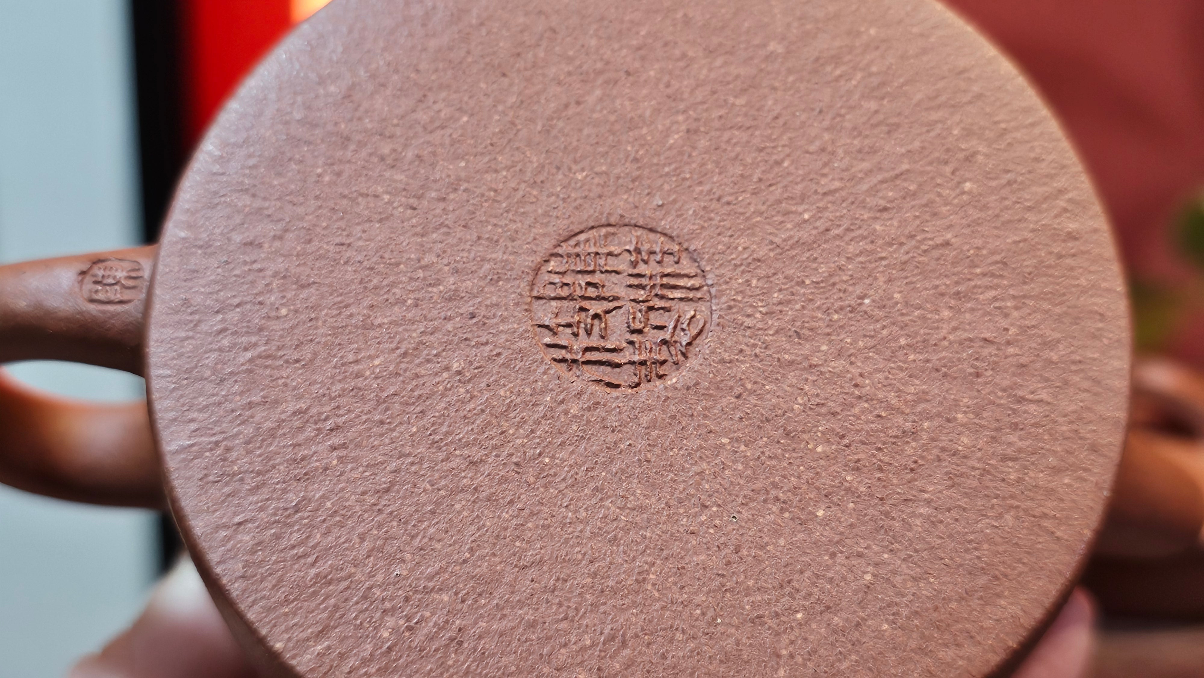 Han Wa 汉瓦 (Classic Standard Han Wa), 167.9ml, Hong Jiang Po Ni, by Craftsman Chen Gui Zhi 陈桂枝 (Red JiangPoNi rarer than Yellow JiangPoNi, XiaoMeiYao & ZhaoZhuang ZhuNi) ~ Congratulations!to Mr S.S.! 1401hrs 24th Sept 2025! India🇮🇳!