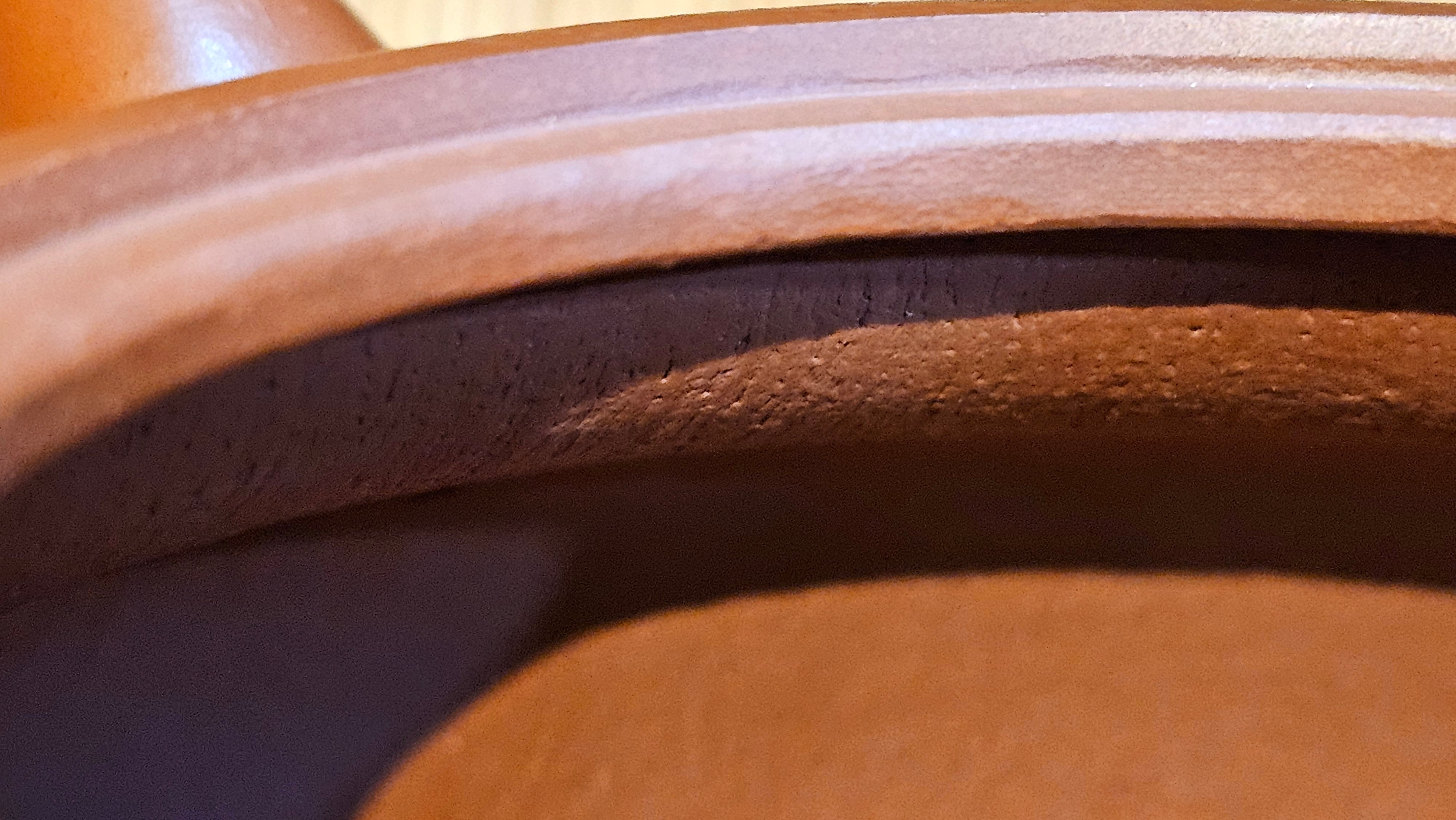 Hua Ting 华庭, 203.8ml (complex, large: 14cm long, 10cm wide), Xiao Mei Yao Zhu Ni 小煤窑朱泥,  by Craftsman Chen Yue Fei 陈跃飞, Engraving by Craftsman Yi De Shu 一德书 ~ Congratulations to Mr T.M.! 1229hrs 11th Sept 2025, Casper, WY!