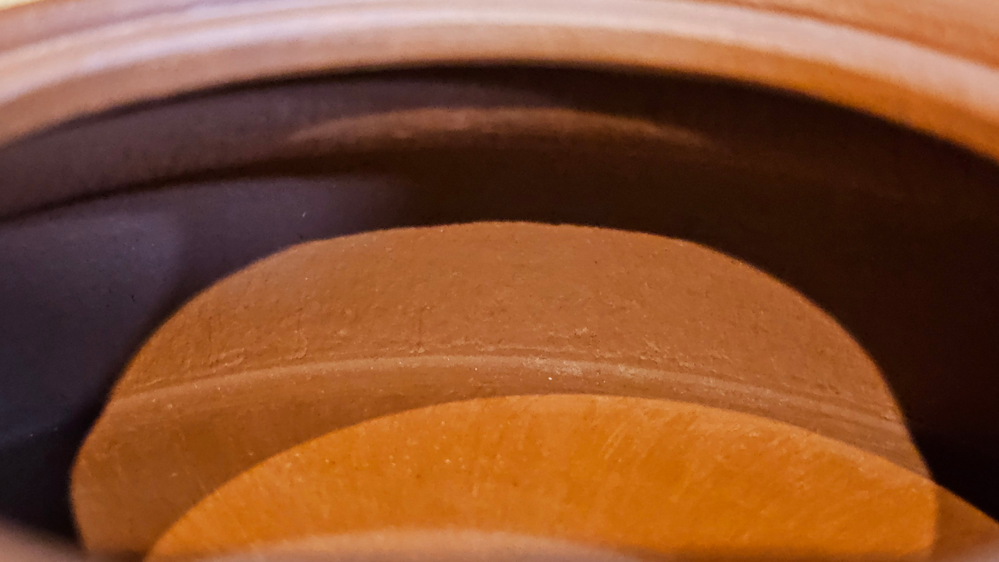 Hua Ting 华庭, 203.8ml (complex, large: 14cm long, 10cm wide), Xiao Mei Yao Zhu Ni 小煤窑朱泥,  by Craftsman Chen Yue Fei 陈跃飞, Engraving by Craftsman Yi De Shu 一德书 ~ Congratulations to Mr T.M.! 1229hrs 11th Sept 2025, Casper, WY!