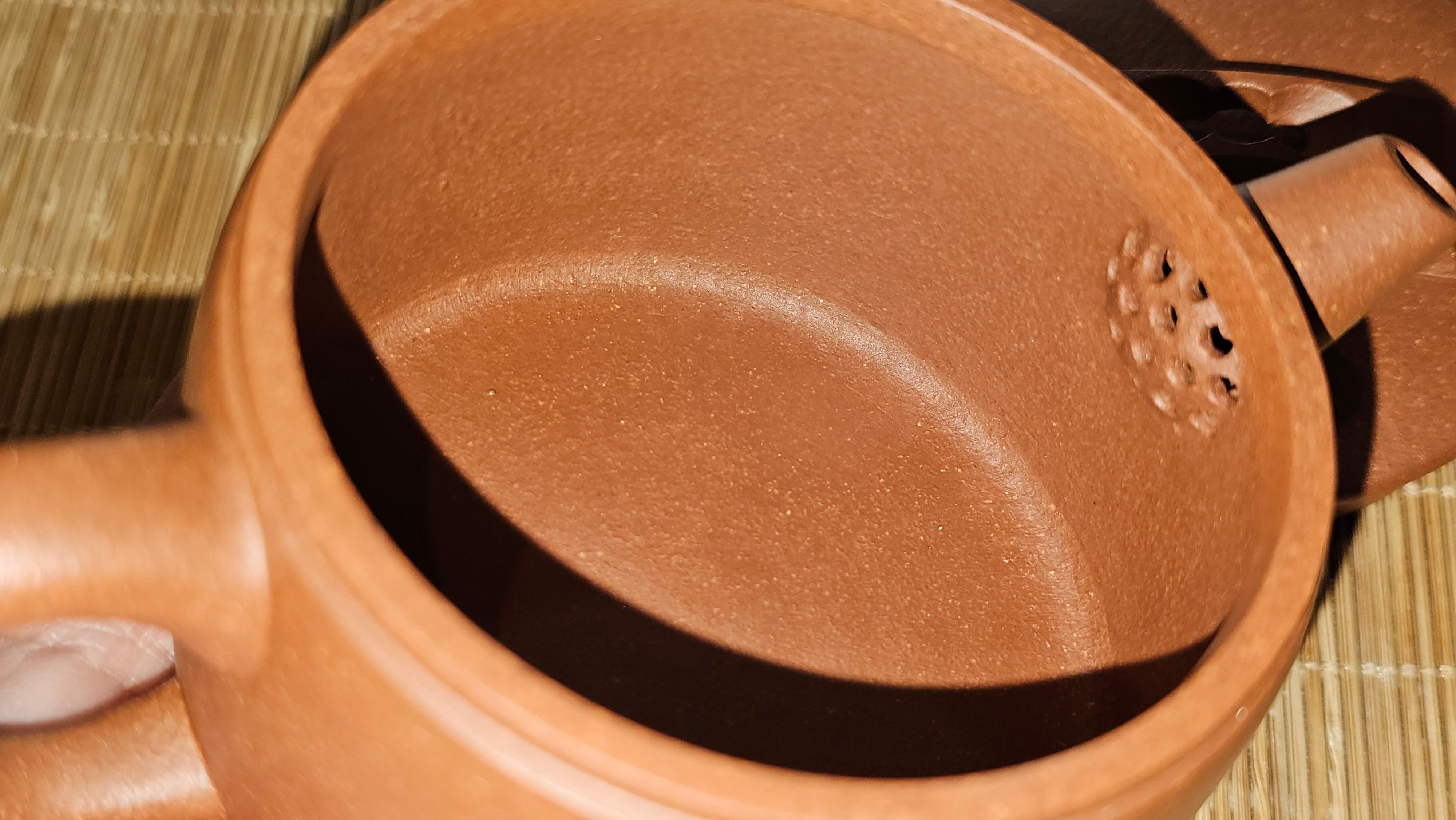 Han Wa 汉瓦 (Classic Standard Han Wa), 167.9ml, Hong Jiang Po Ni, by Craftsman Chen Gui Zhi 陈桂枝 (Red JiangPoNi rarer than Yellow JiangPoNi, XiaoMeiYao & ZhaoZhuang ZhuNi) ~ Congratulations!to Mr S.S.! 1401hrs 24th Sept 2025! India🇮🇳!