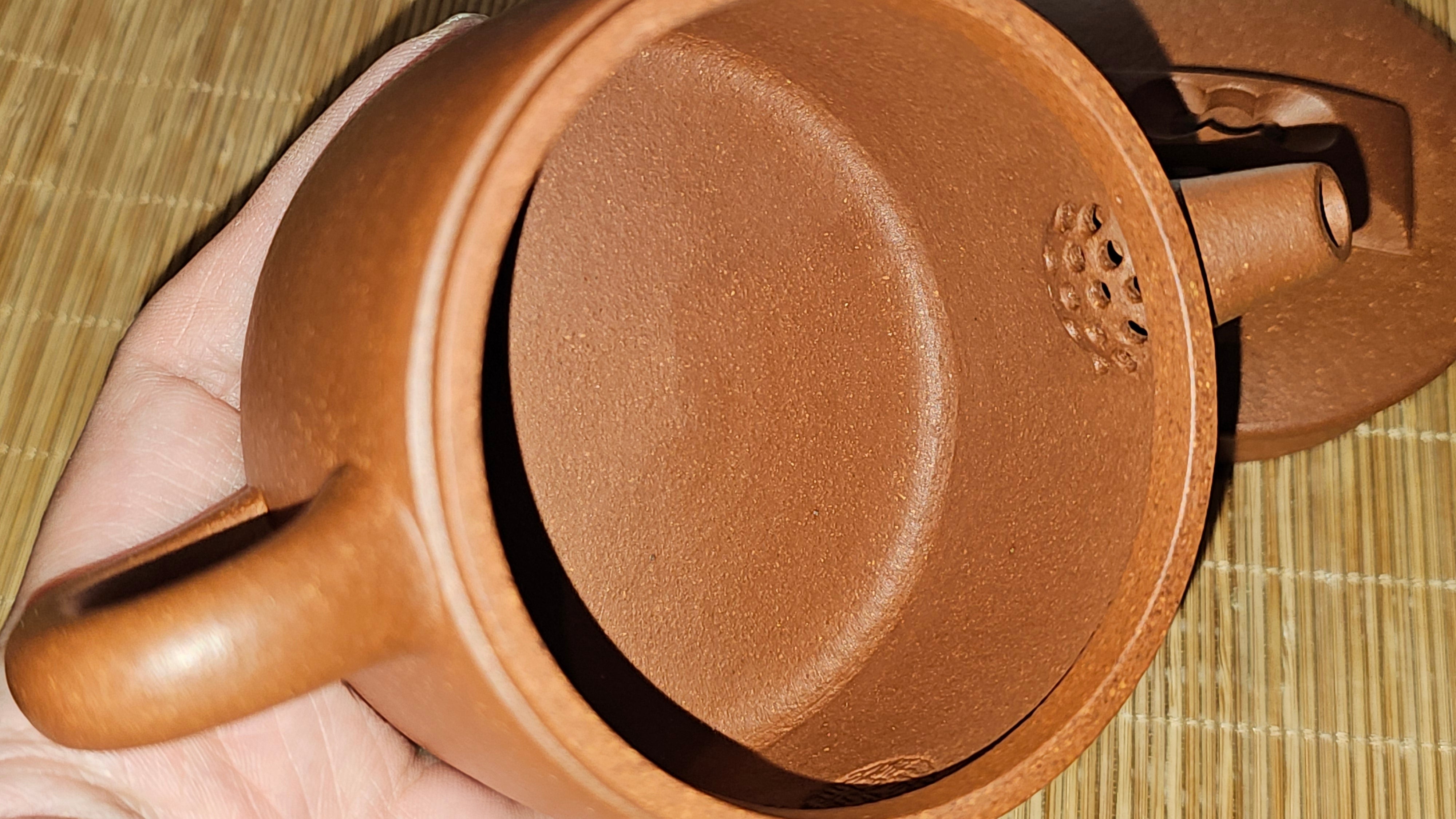 Han Wa 汉瓦 (Classic Standard Han Wa), 167.9ml, Hong Jiang Po Ni, by Craftsman Chen Gui Zhi 陈桂枝 (Red JiangPoNi rarer than Yellow JiangPoNi, XiaoMeiYao & ZhaoZhuang ZhuNi) ~ Congratulations!to Mr S.S.! 1401hrs 24th Sept 2025! India🇮🇳!