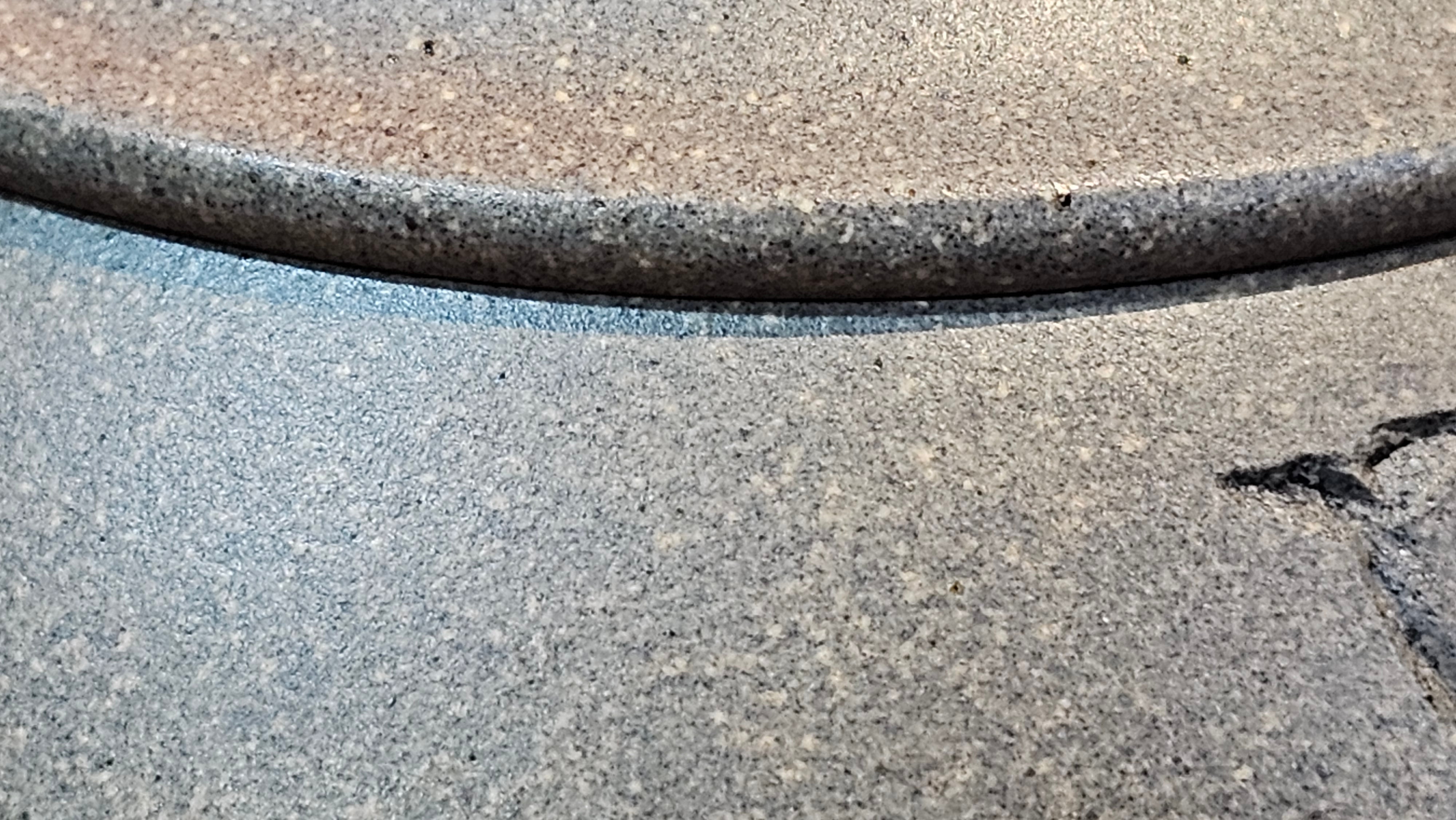 Ban Yue Hu《半月壶》~ "Half Moon Pot", 138.3ml, Qing Hui Duan 青灰段泥, by our Craftsman Zhang Huan 张欢, "Qing Gong Tu" Engraving by Craftsman Nan Shan Lao Ren 南山老人 ~ Congrats to!Tea Sommr A.M., 2054hrs 22nd August 2025, Padua! Italy🇮🇹.