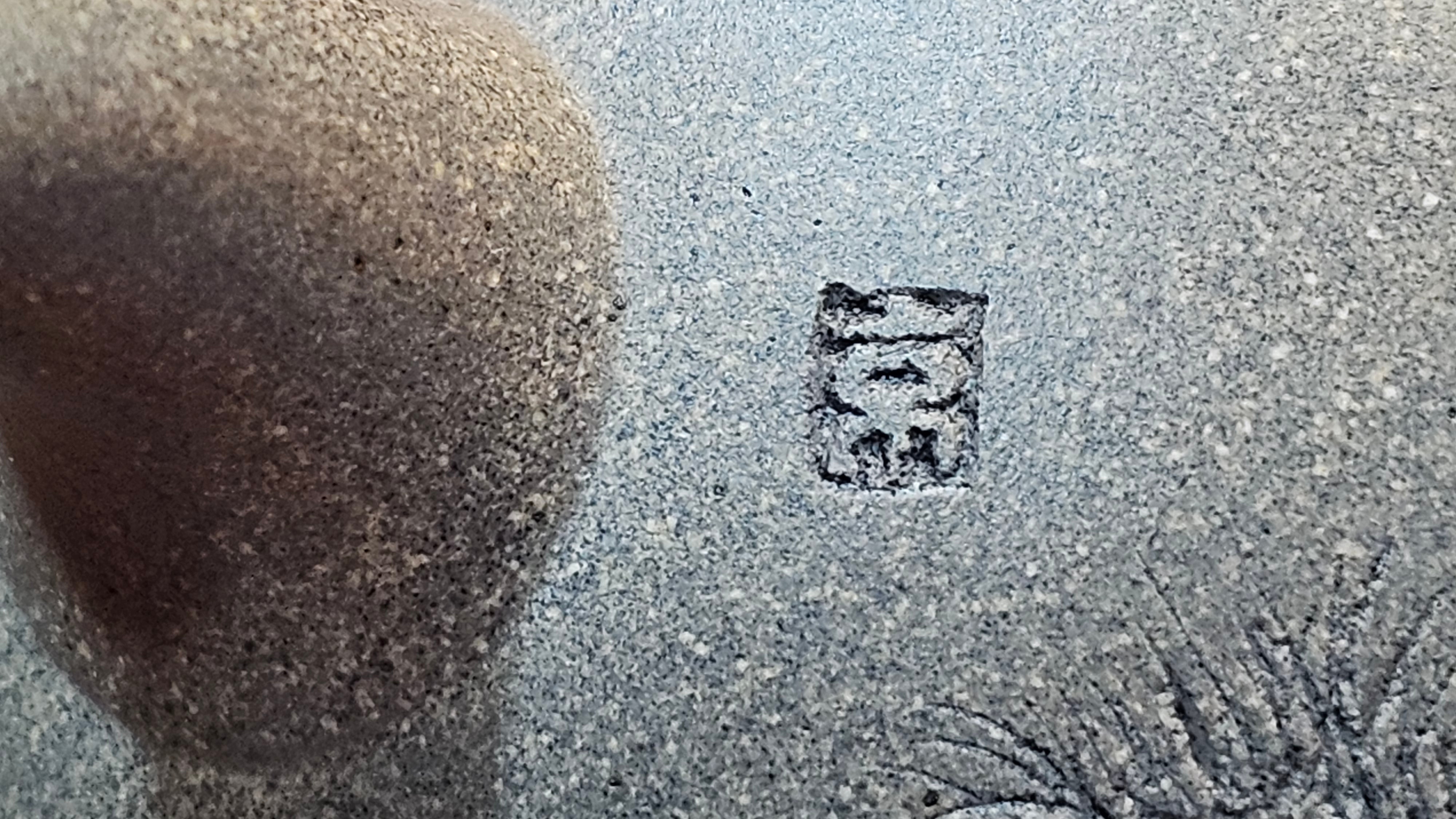 Ban Yue Hu《半月壶》~ "Half Moon Pot", 138.3ml, Qing Hui Duan 青灰段泥, by our Craftsman Zhang Huan 张欢, "Qing Gong Tu" Engraving by Craftsman Nan Shan Lao Ren 南山老人 ~ Congrats to!Tea Sommr A.M., 2054hrs 22nd August 2025, Padua! Italy🇮🇹.