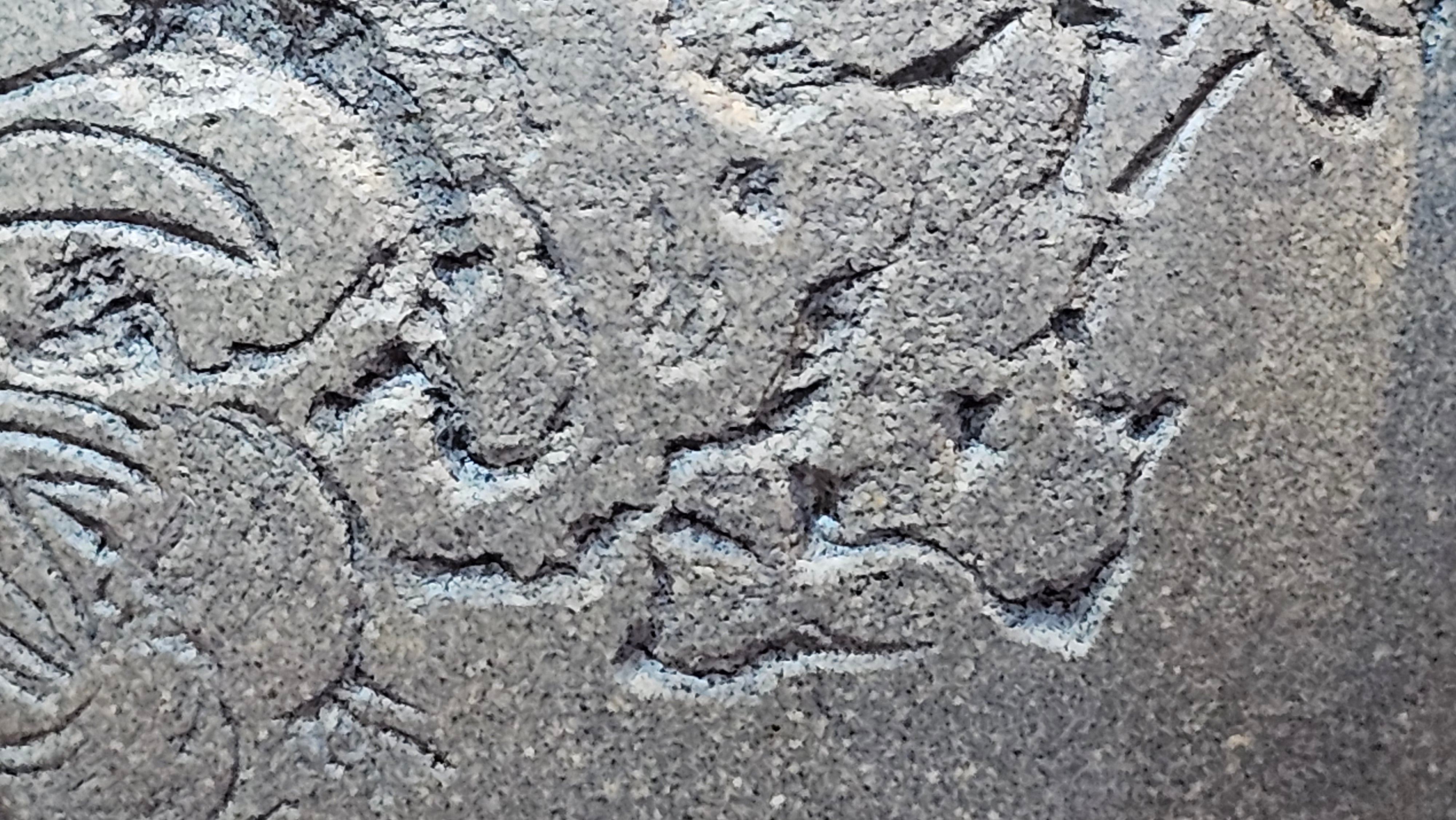 Ban Yue Hu《半月壶》~ "Half Moon Pot", 138.3ml, Qing Hui Duan 青灰段泥, by our Craftsman Zhang Huan 张欢, "Qing Gong Tu" Engraving by Craftsman Nan Shan Lao Ren 南山老人 ~ Congrats to!Tea Sommr A.M., 2054hrs 22nd August 2025, Padua! Italy🇮🇹.