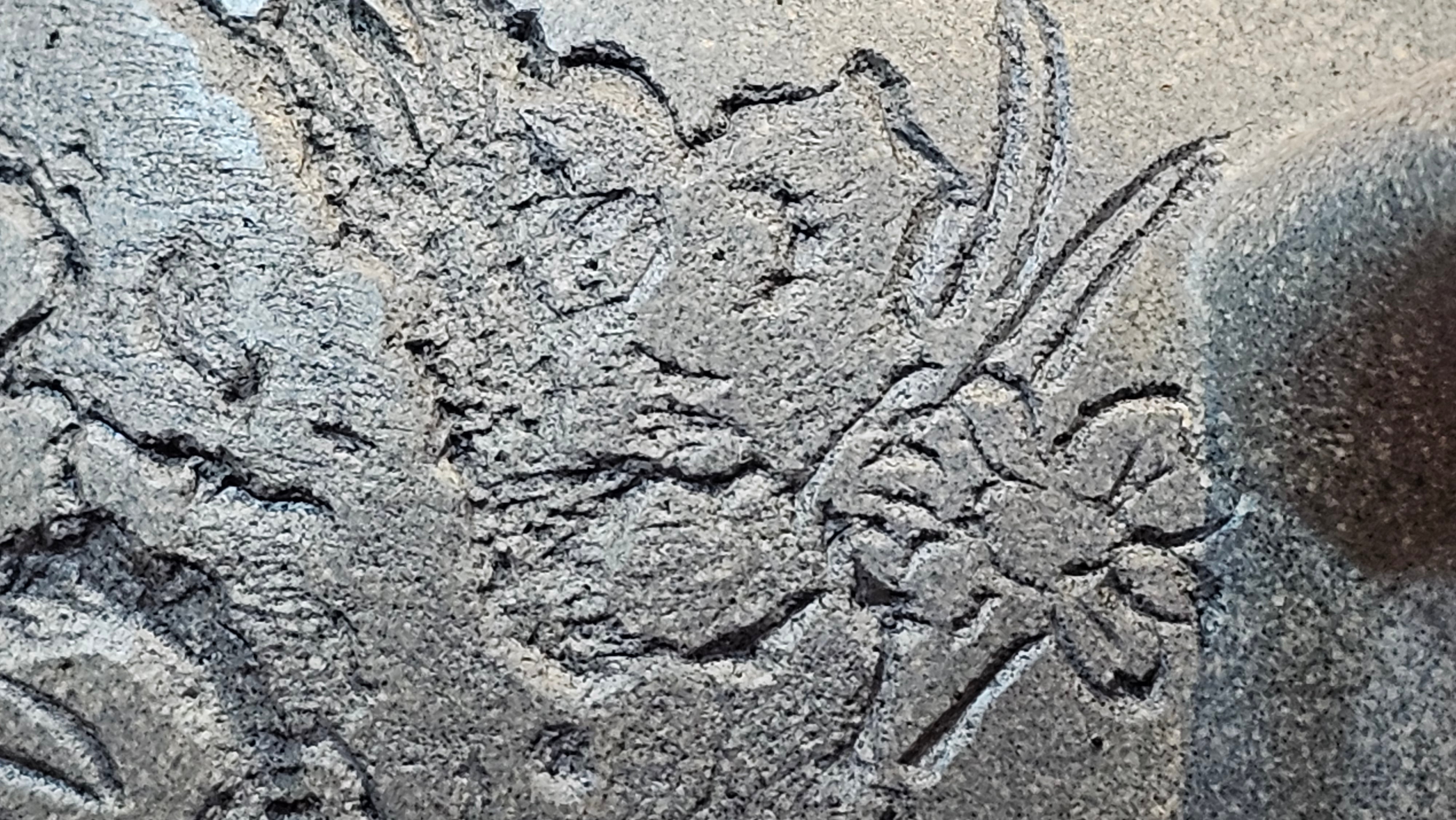 Ban Yue Hu《半月壶》~ "Half Moon Pot", 138.3ml, Qing Hui Duan 青灰段泥, by our Craftsman Zhang Huan 张欢, "Qing Gong Tu" Engraving by Craftsman Nan Shan Lao Ren 南山老人 ~ Congrats to!Tea Sommr A.M., 2054hrs 22nd August 2025, Padua! Italy🇮🇹.