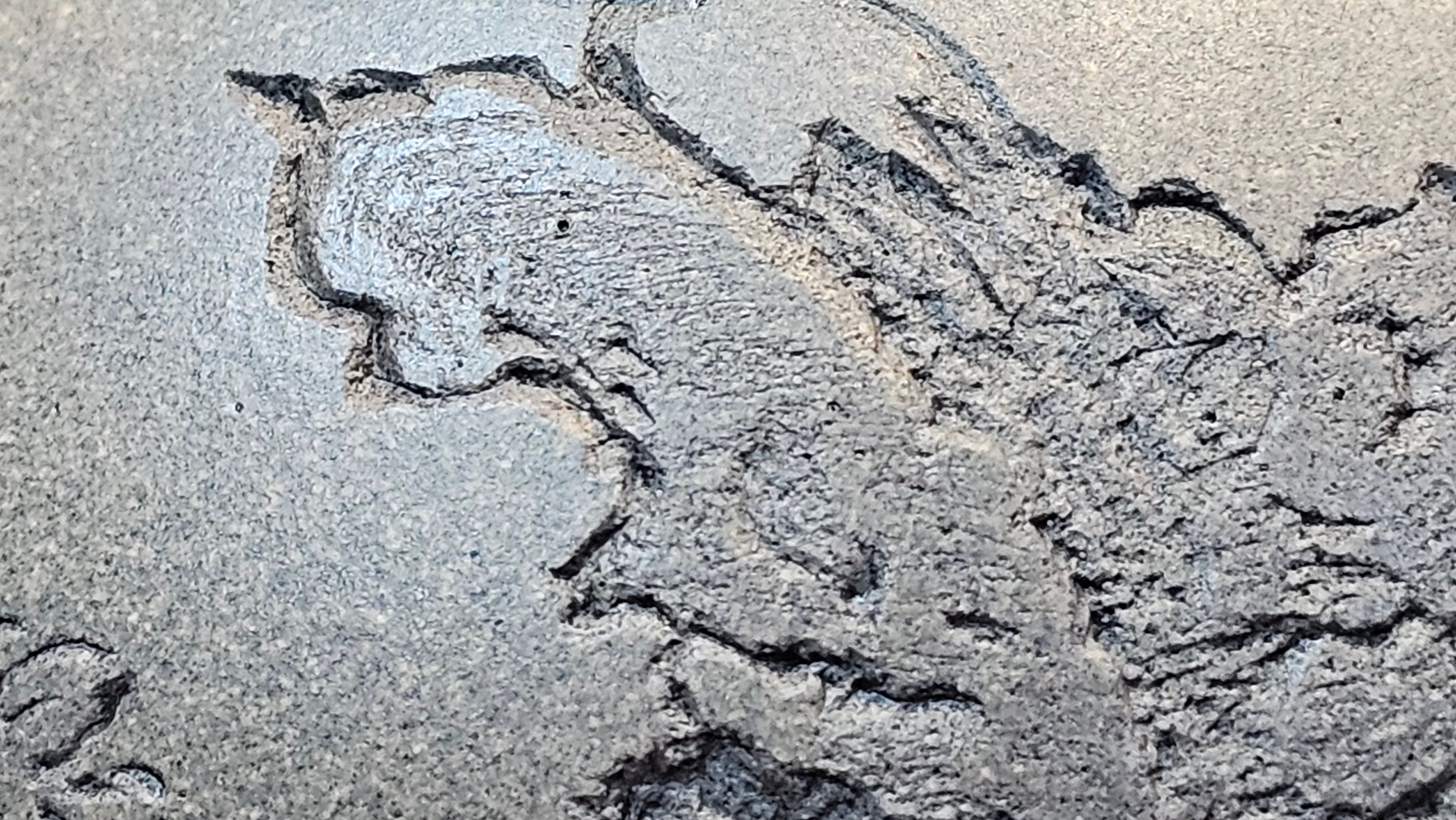 Ban Yue Hu《半月壶》~ "Half Moon Pot", 138.3ml, Qing Hui Duan 青灰段泥, by our Craftsman Zhang Huan 张欢, "Qing Gong Tu" Engraving by Craftsman Nan Shan Lao Ren 南山老人 ~ Congrats to!Tea Sommr A.M., 2054hrs 22nd August 2025, Padua! Italy🇮🇹.