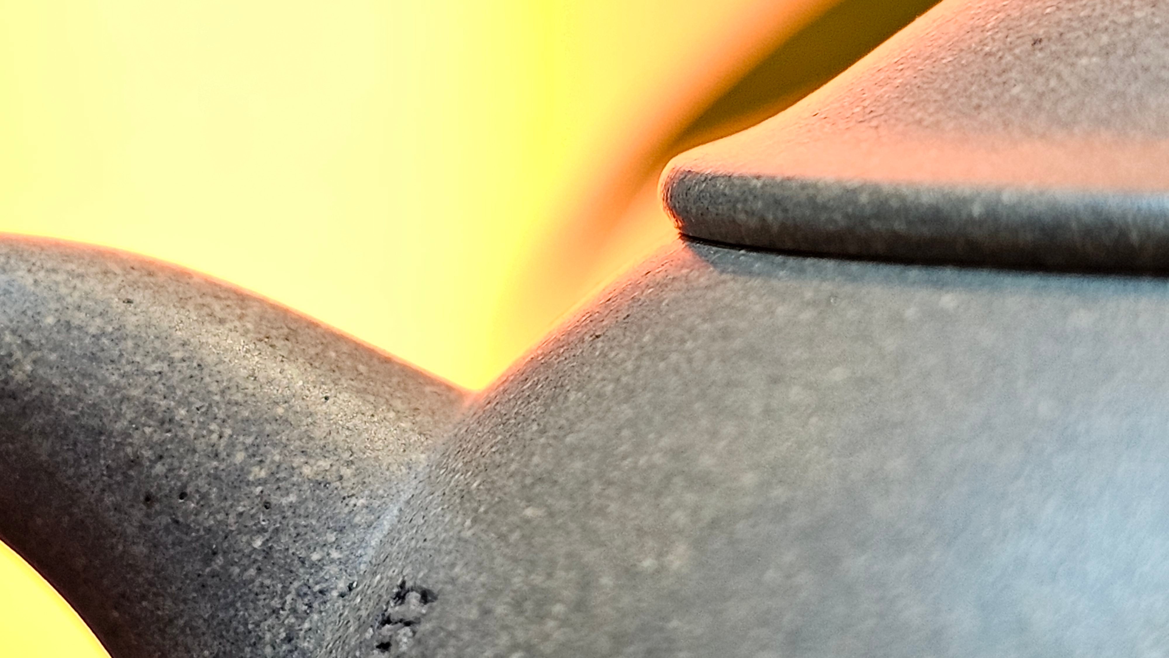 Ban Yue Hu《半月壶》~ "Half Moon Pot", 138.3ml, Qing Hui Duan 青灰段泥, by our Craftsman Zhang Huan 张欢, "Qing Gong Tu" Engraving by Craftsman Nan Shan Lao Ren 南山老人 ~ Congrats to!Tea Sommr A.M., 2054hrs 22nd August 2025, Padua! Italy🇮🇹.