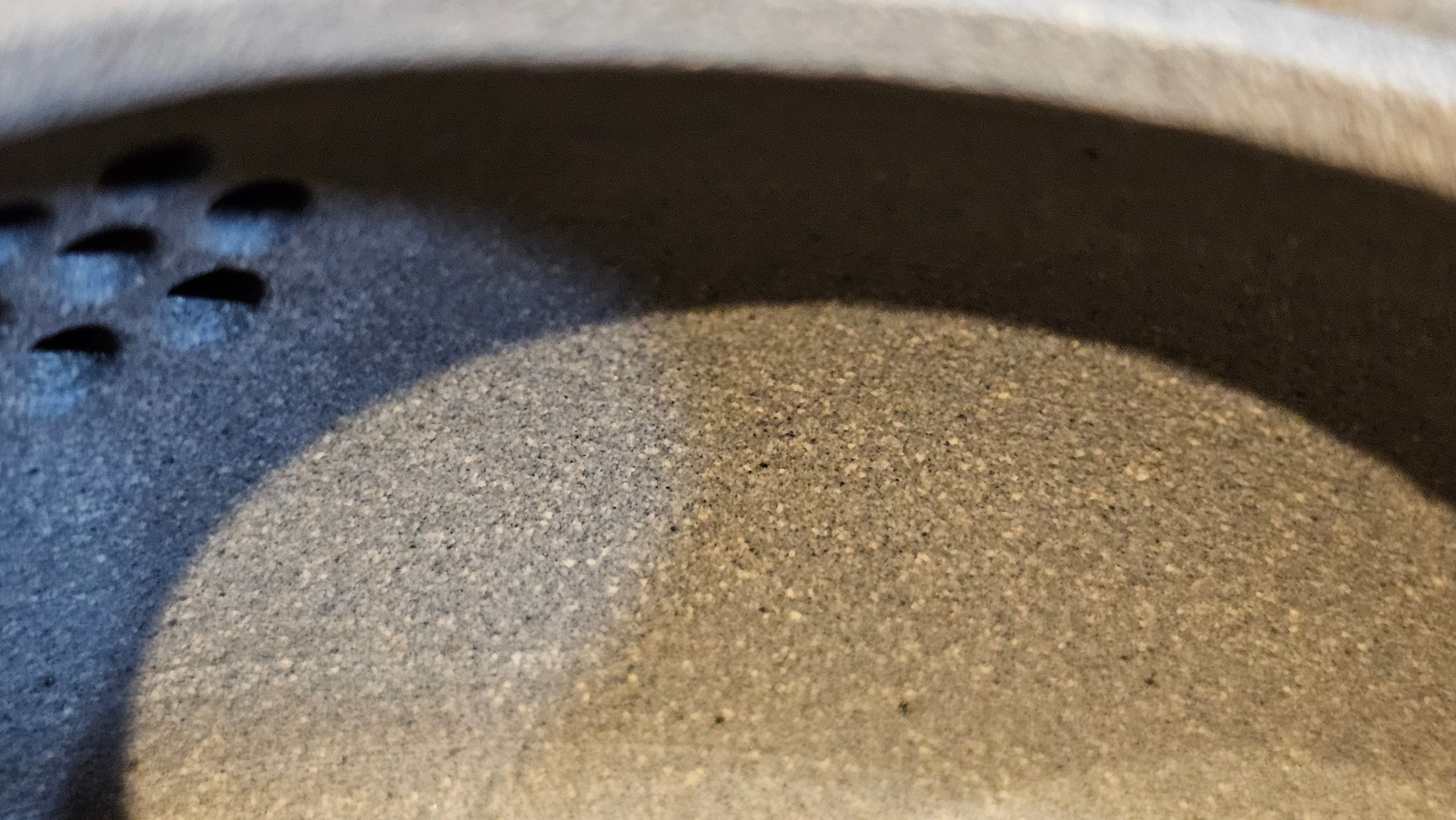 Ban Yue Hu《半月壶》~ "Half Moon Pot", 138.3ml, Qing Hui Duan 青灰段泥, by our Craftsman Zhang Huan 张欢, "Qing Gong Tu" Engraving by Craftsman Nan Shan Lao Ren 南山老人 ~ Congrats to!Tea Sommr A.M., 2054hrs 22nd August 2025, Padua! Italy🇮🇹.