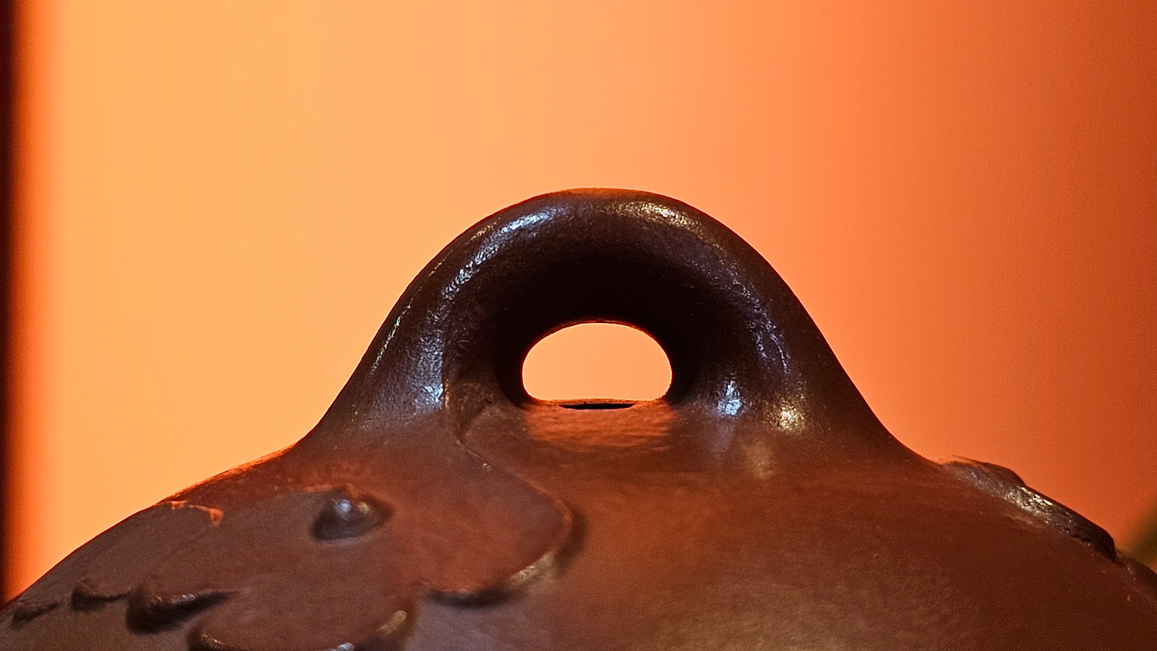 Mini! Qin Quan 秦权, with Oriental Clouds Embellishments 云朵贴花工艺, 116.2ml, Xiao Mei Yao Zhu Ni , by Craftsman Chen Yue Fei 陈跃飞 ~ Congratulations!to Mr M.G.! 2130hrs 22nd August 2025, Puteaux! France🇫🇷.